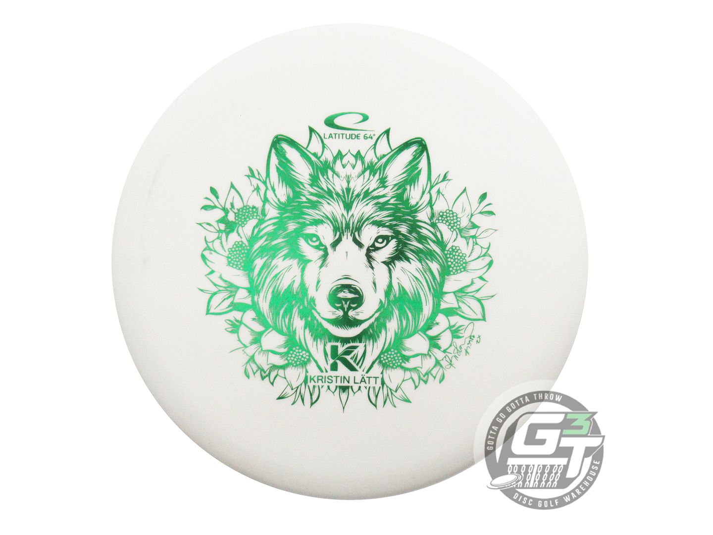 NOS Latitude 64 [TATTAR] Moonshine Zero Medium Pure 176g Green Foil Putter Disc