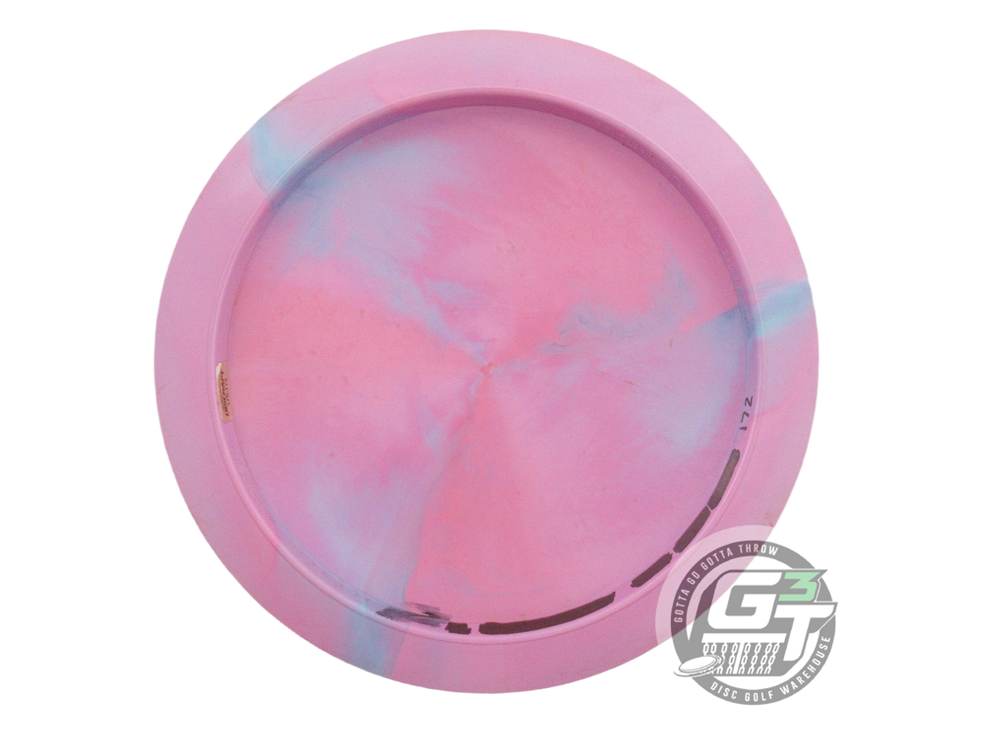 USED Discraft [MANDUJANO] Swirl ESP Scorch 172g Pink-Blue Distance Driver Disc