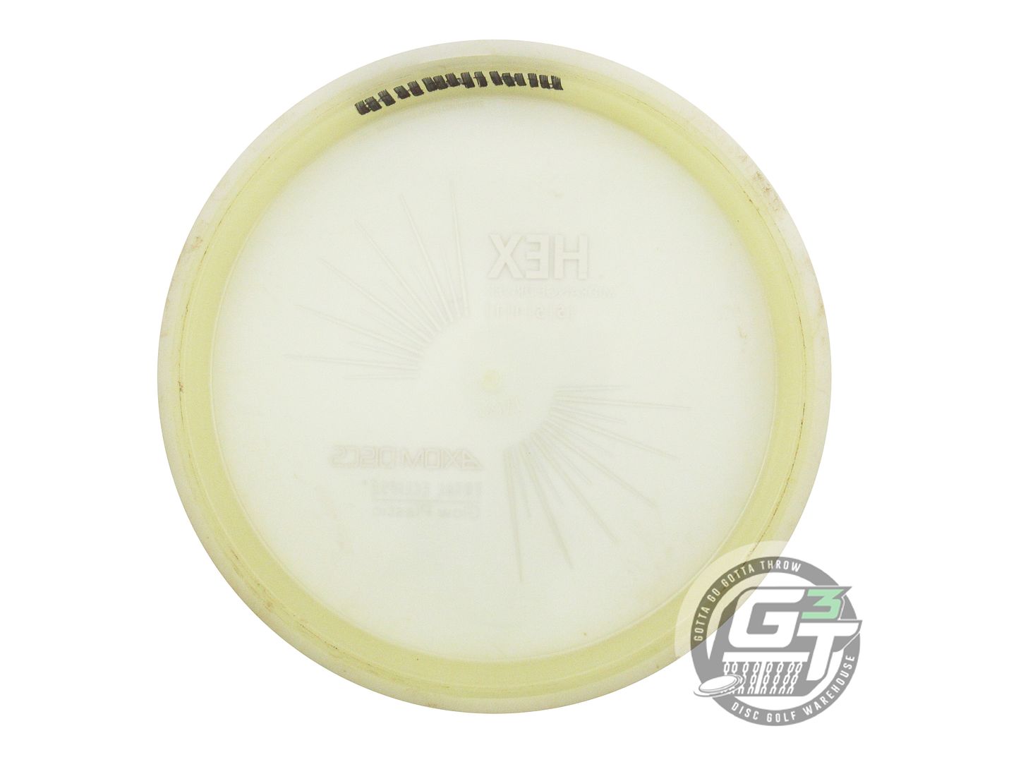 USED Axiom Discs Total Eclipse Proton Hex 176g Glow Midrange Golf Disc