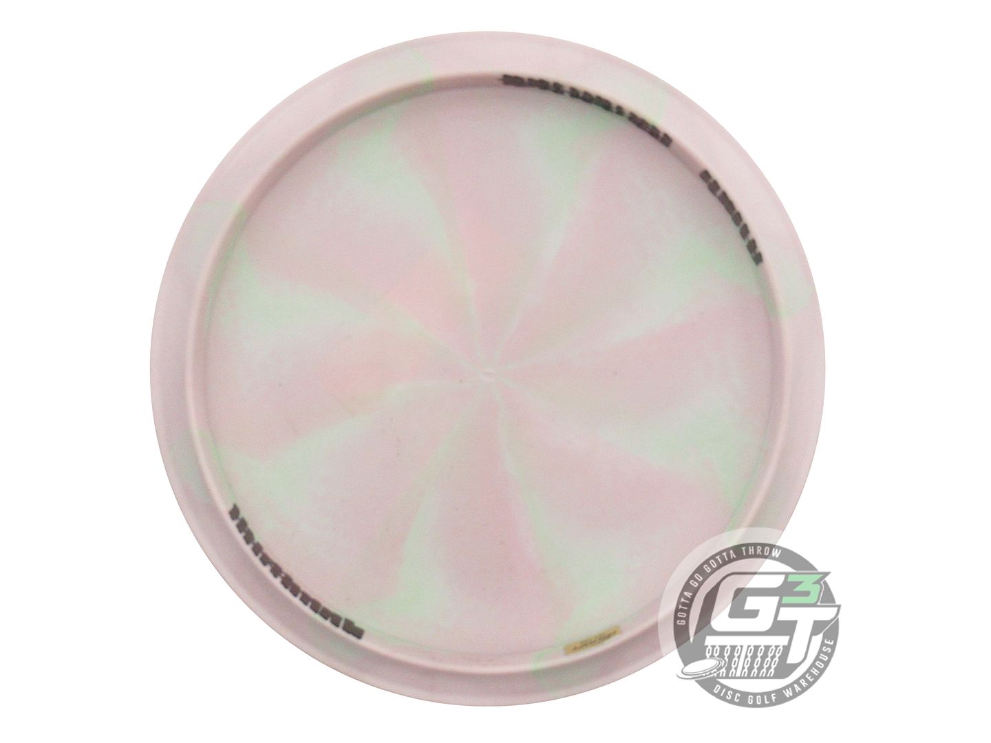USED Discraft [PIERCE] ESP Passion 177g Lt. Pink-Lime Blue Stamp Driver Disc