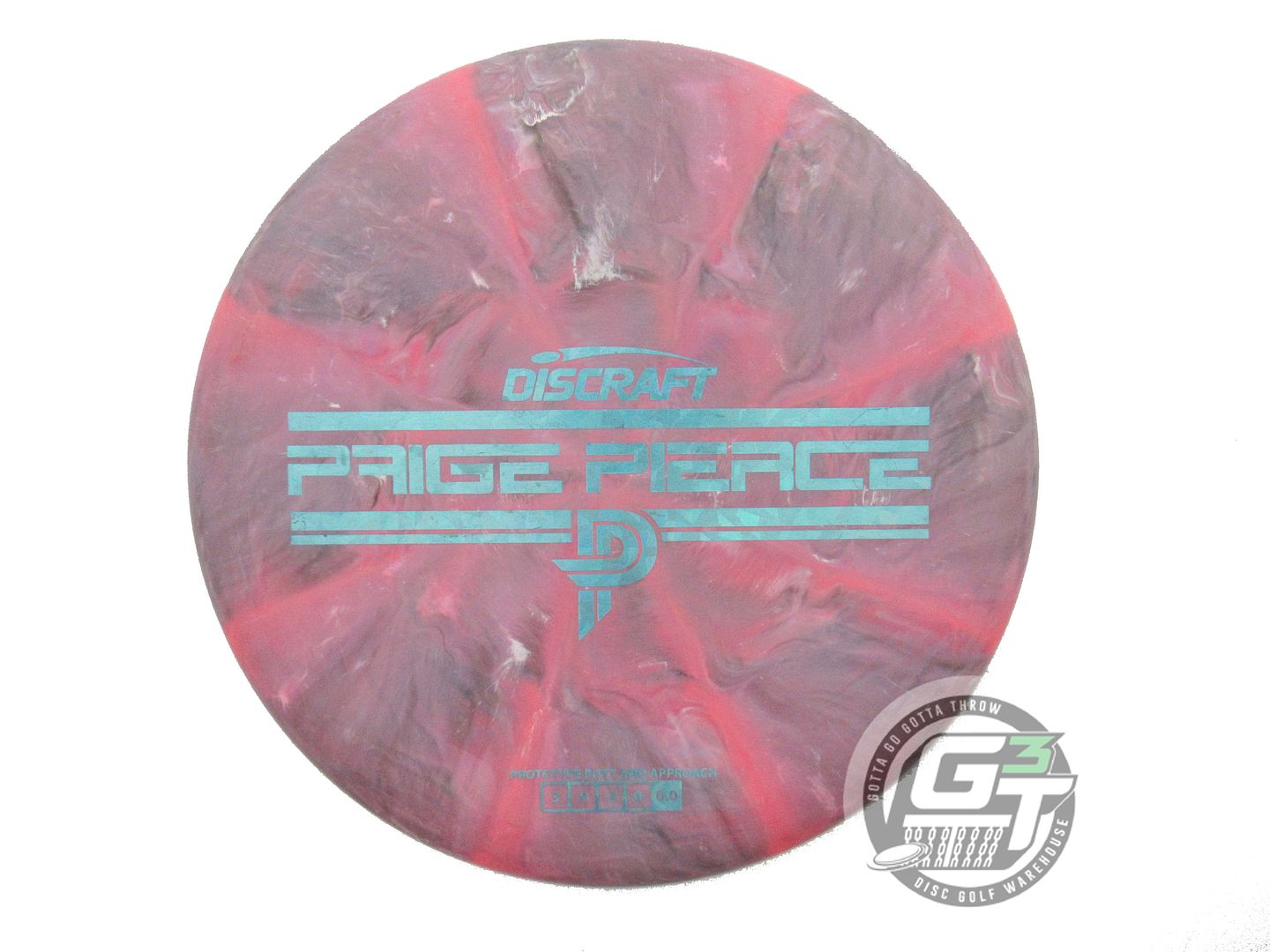USED Discraft [PIERCE] Jawbreaker Fierce 173g Purple-Pink Putter Golf Disc