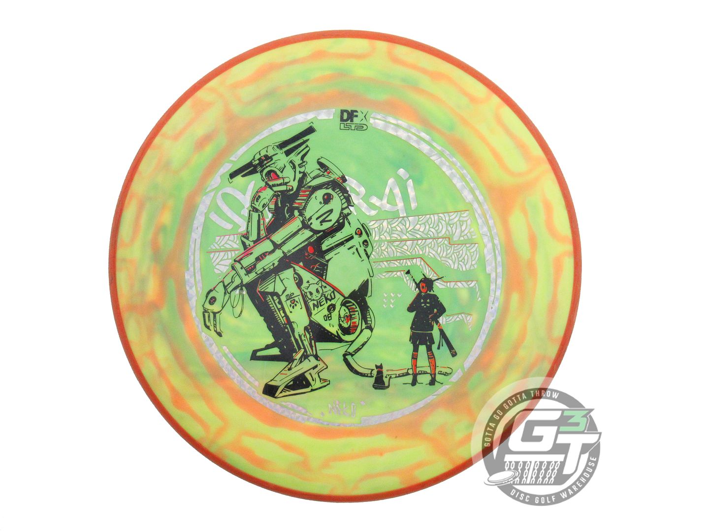 USED Axiom Discs [DFX] Neutron Paradox 176g Yellow Orange Rim Midrange Golf Disc