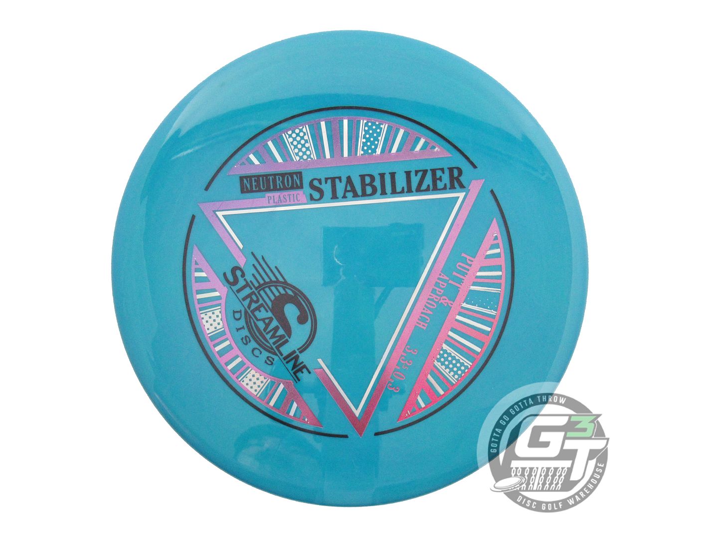 USED Streamline Discs Neutron Stabilizer 175g Teal Putter Golf Disc