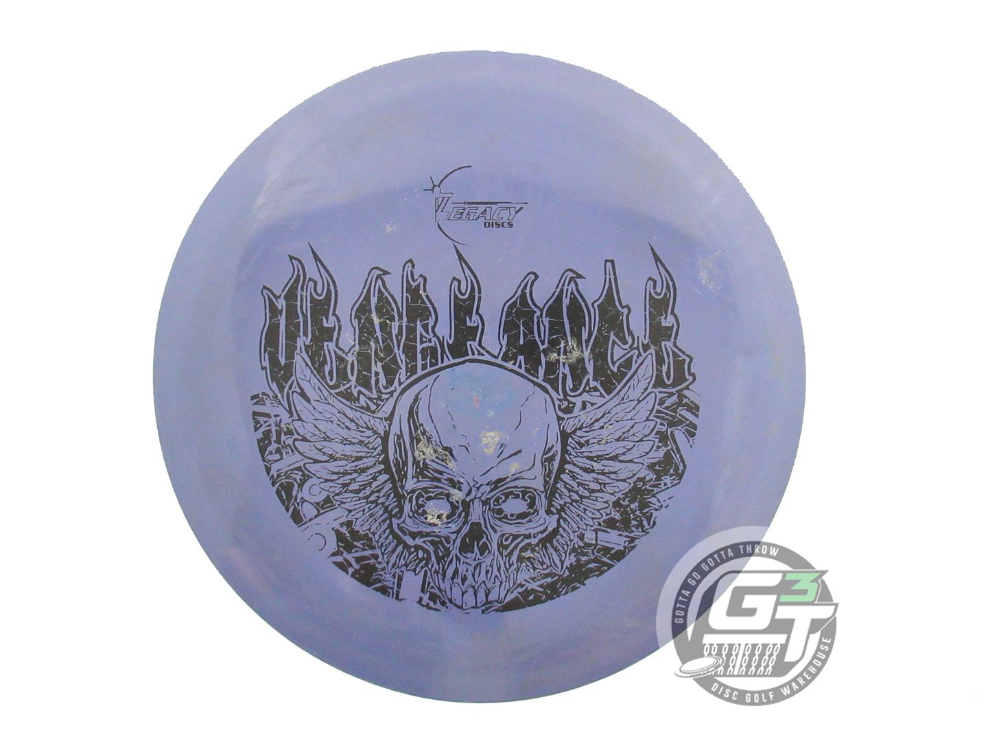 USED Legacy Discs Icon Vengeance 175g Purple Black Stamp Distance Driver Disc