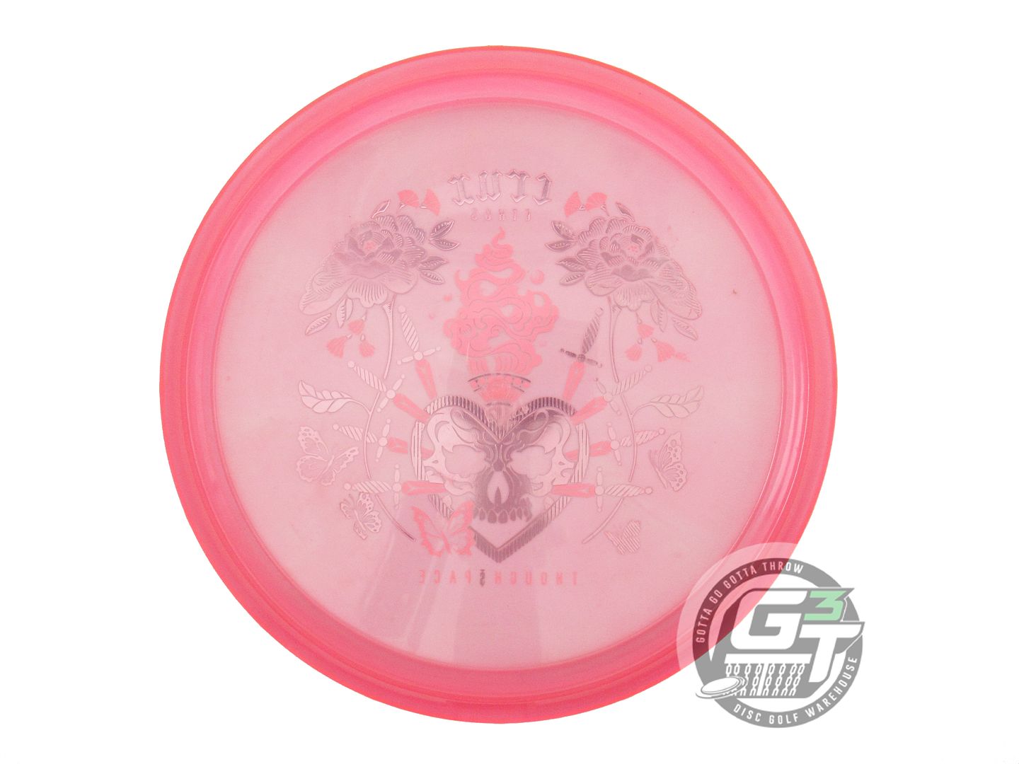 USED Thought Space Ethos Crux 177g Pink Midrange Golf Disc
