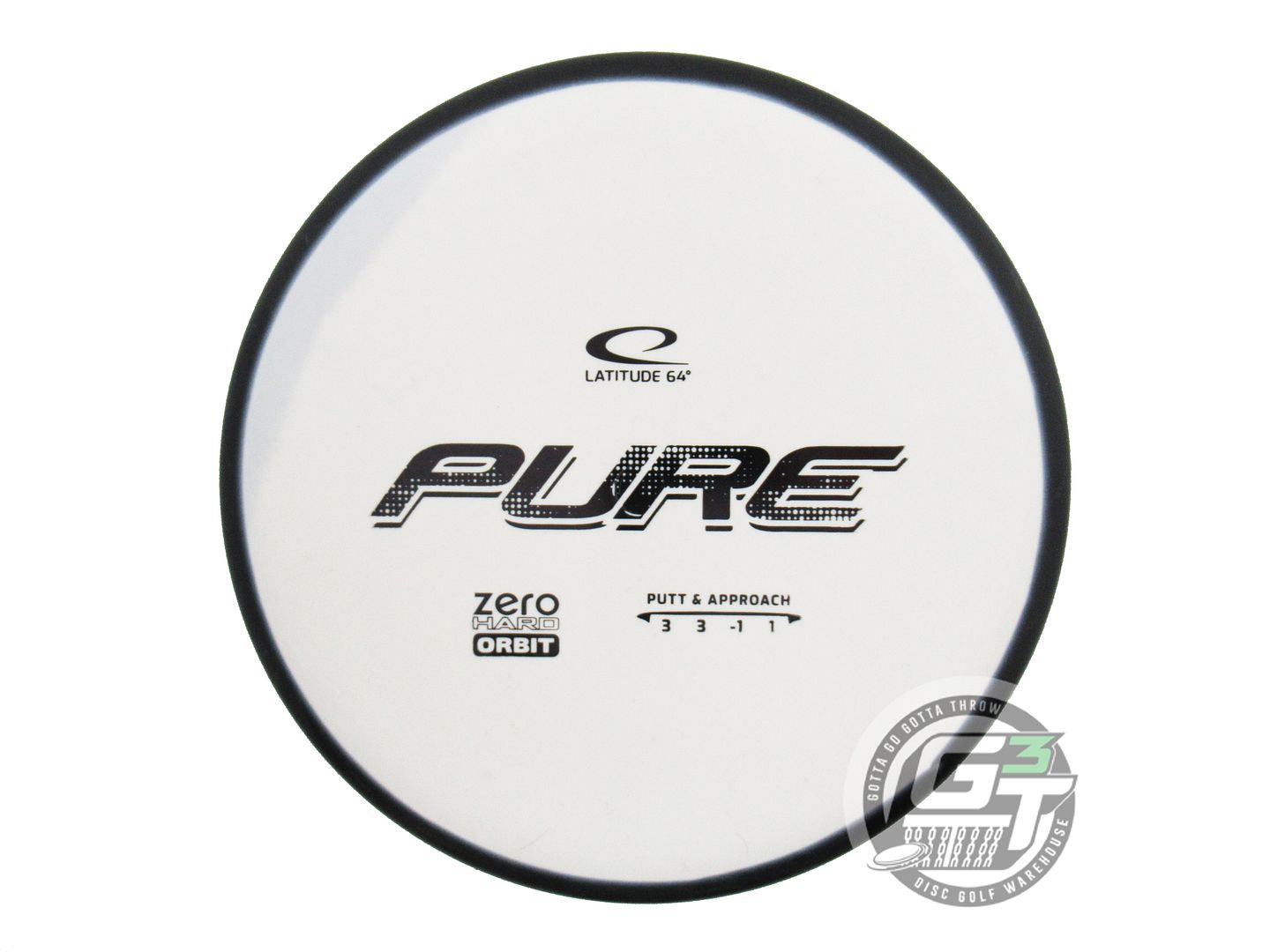 Latitude 64 Zero Hard Orbit Pure Putter Golf Disc (Individually Listed)