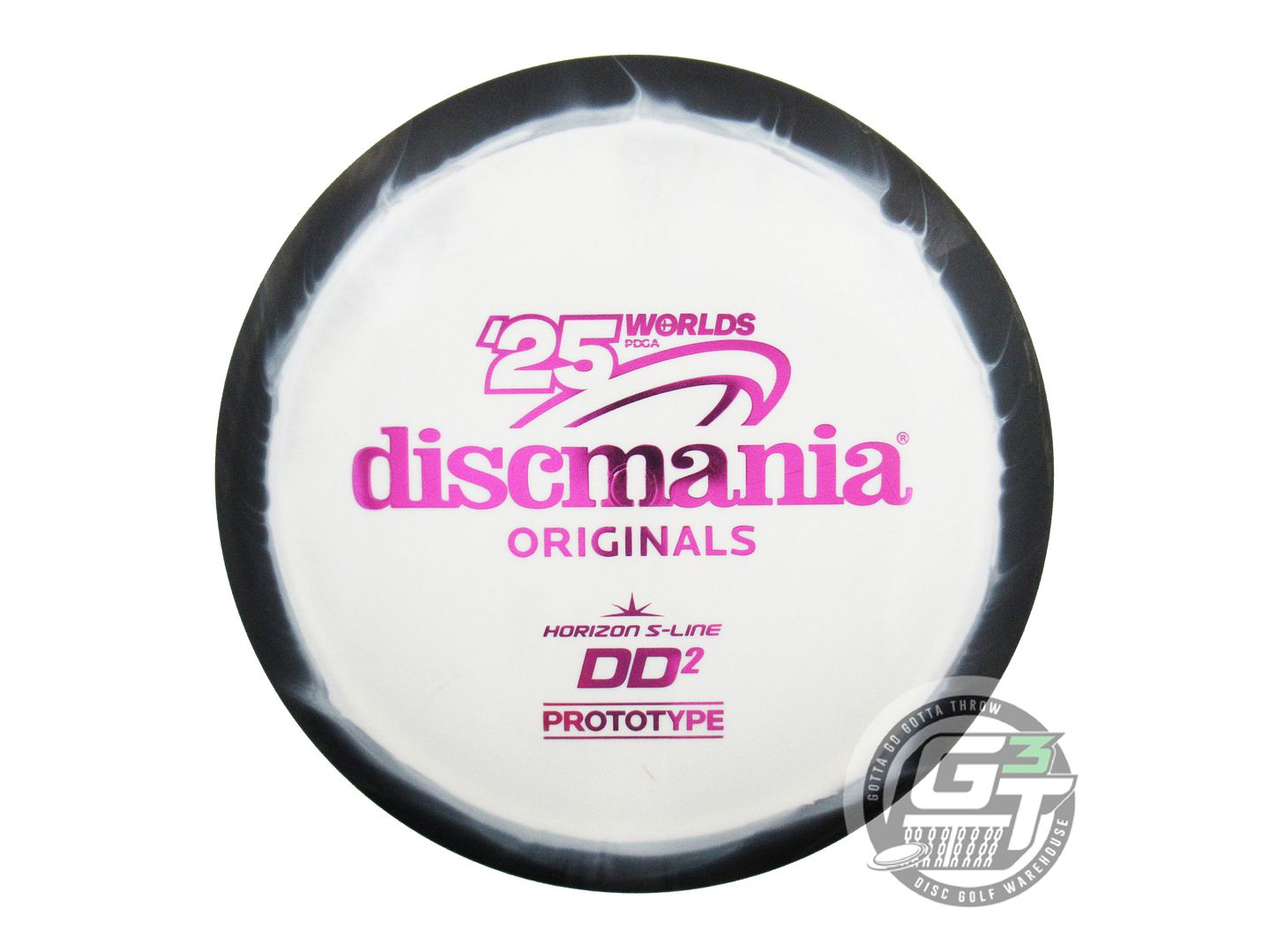 USED DiscMania PROTO Horizon S-Line DD2 175g Black-White Distance Driver Disc