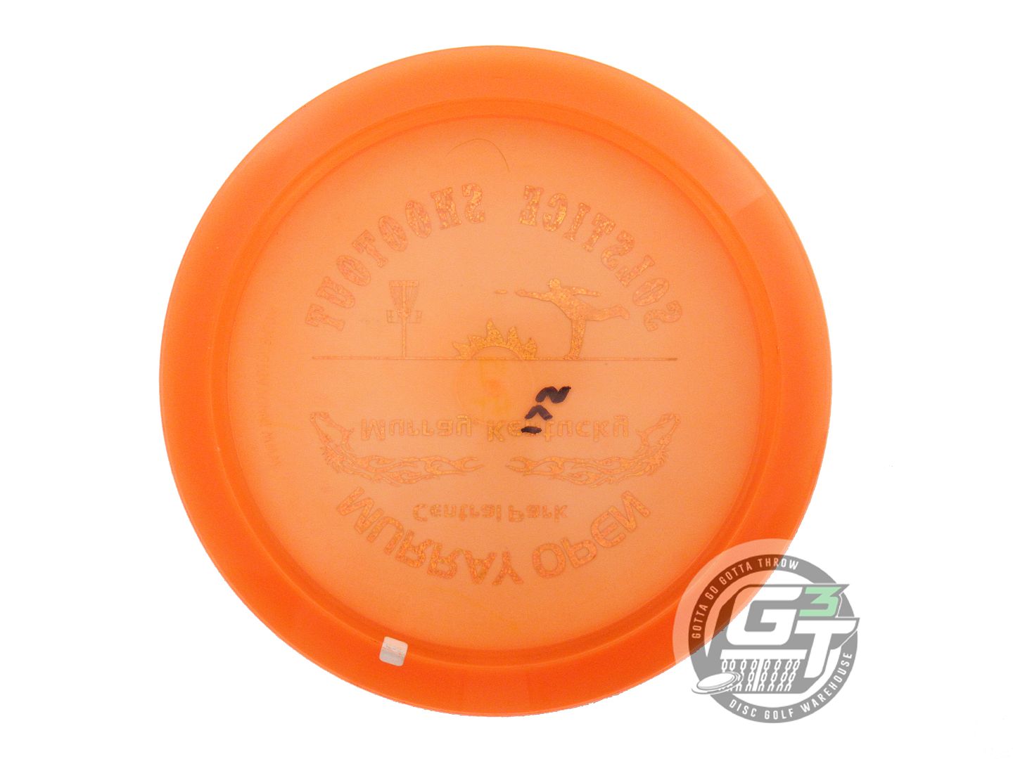 USED Innova Champion Thunderbird 172g Orange Fireworks Foil Distance Driver Disc