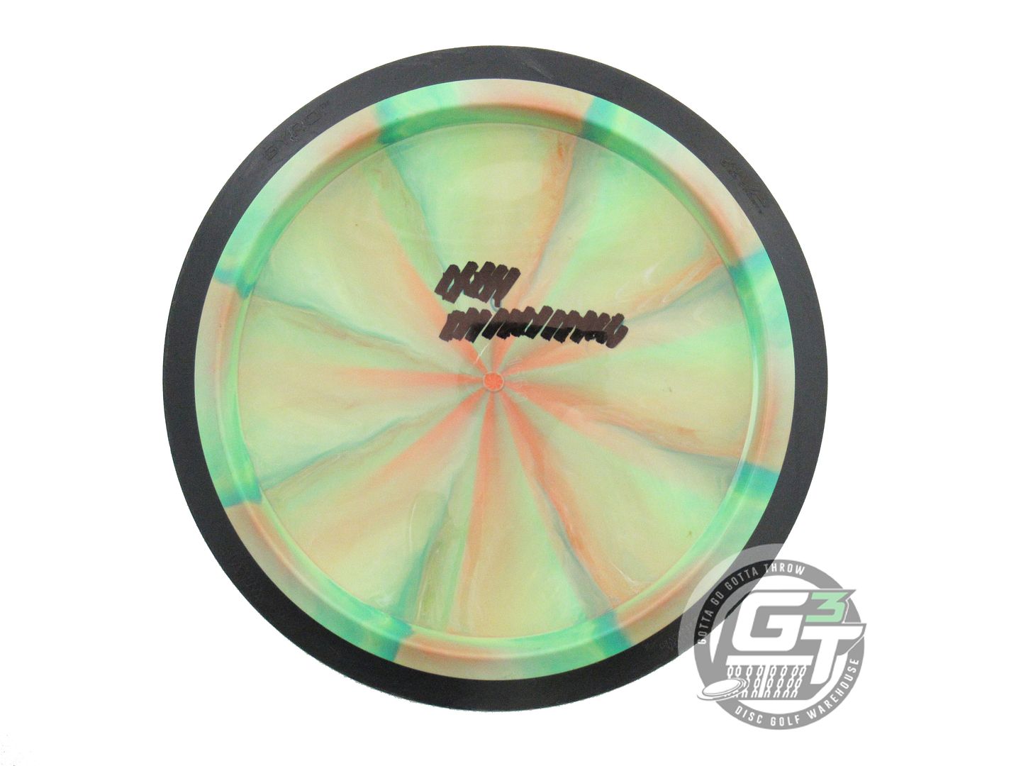 USED MVP Disc Sports Cosmic Neutron Wave 166g Lime-Peach Distance Driver Disc