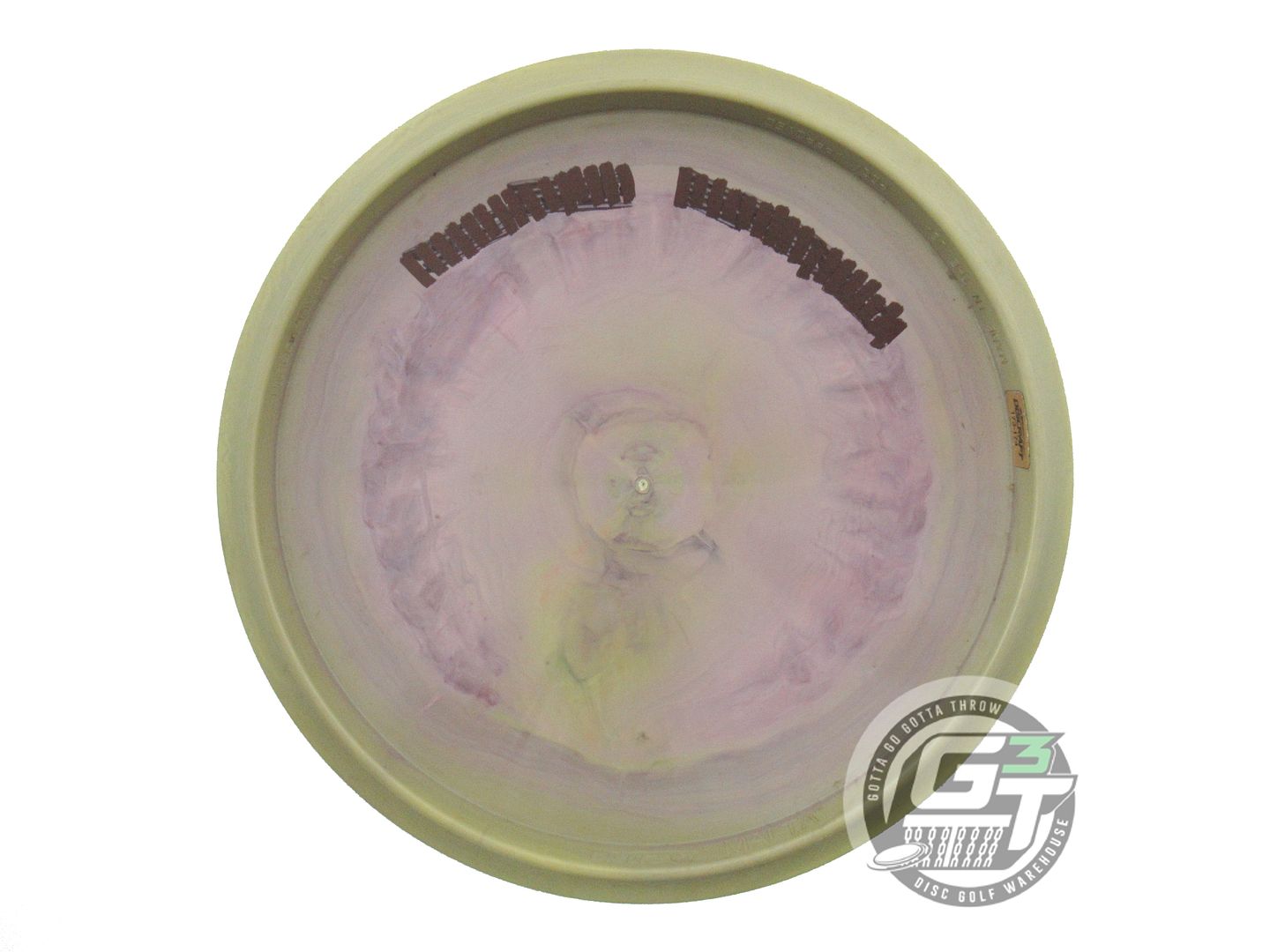 USED Discraft [McBETH] ESP Malta 173g Olive-Gray Black Stamp Midrange Golf Disc