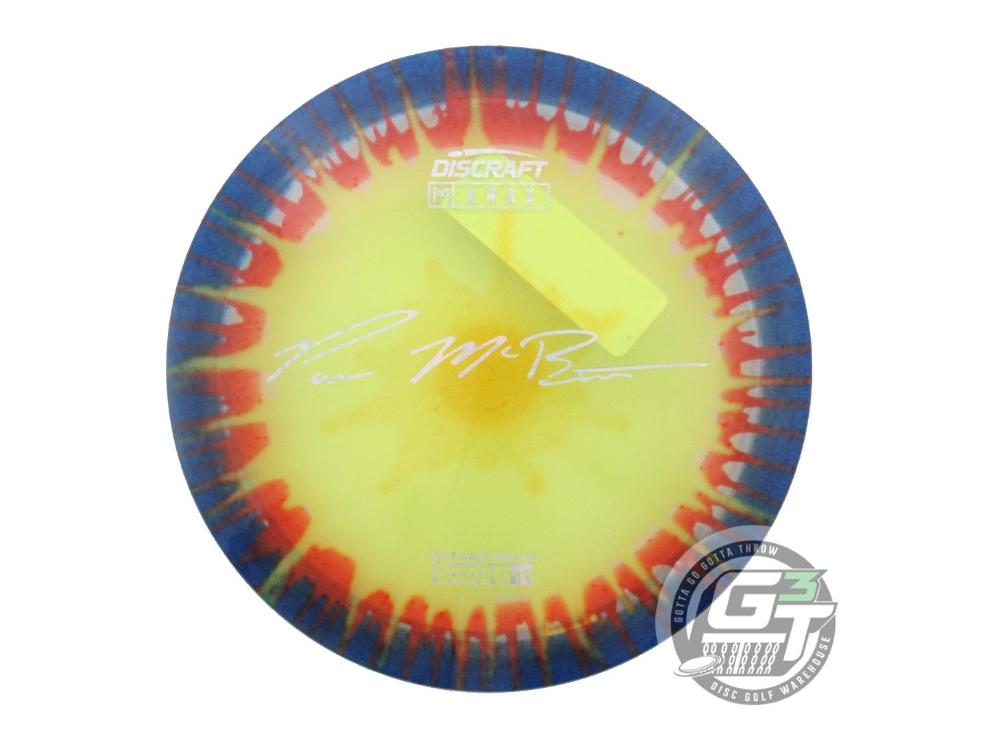 Discraft Paul McBeth Signature Fly Dye Elite Z Anax Distance Driver Golf Disc (Individually Listed)
