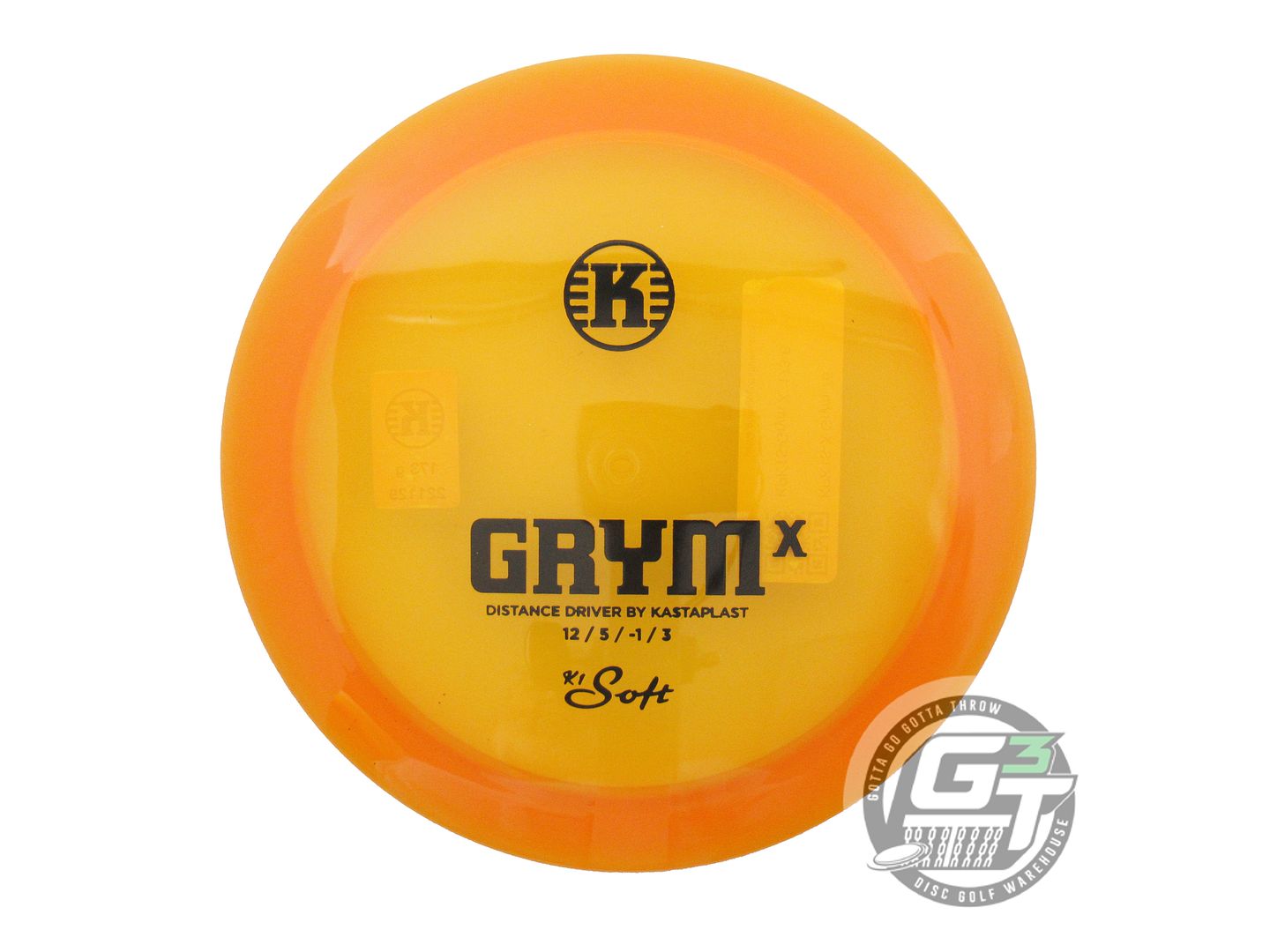 Kastaplast K1 Soft Grym X Distance Driver Golf Disc (Individually Listed)