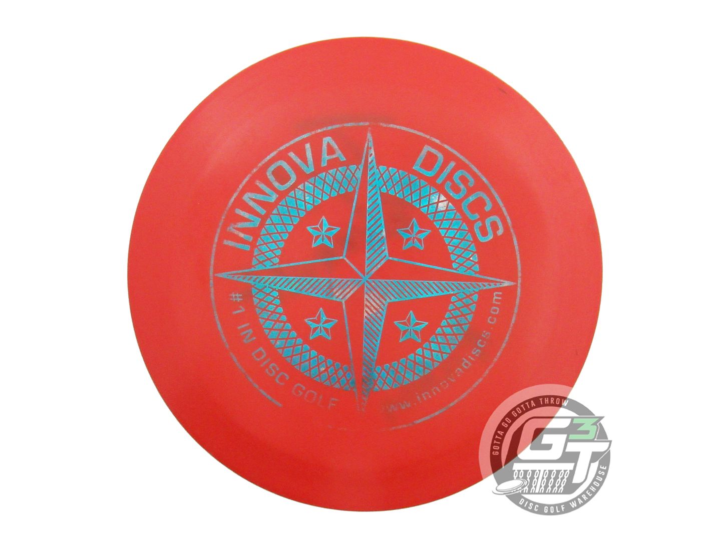USED Innova Star Archon 175g Red Blue Shatter Foil Distance Driver Golf Disc