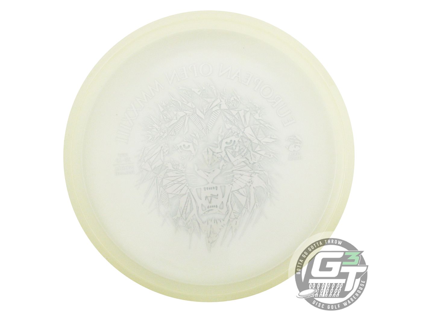USED DiscMania [EUROPEAN OPEN] Glow C-Line Flex 1 P1 175g White Putter Golf Disc