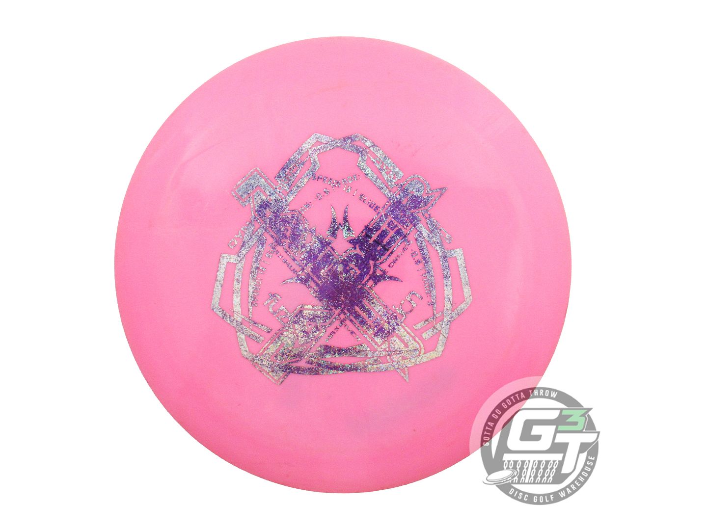 USED Dynamic Discs X-OUT Fuzion Raider 171g Pink Distance Driver Golf Disc