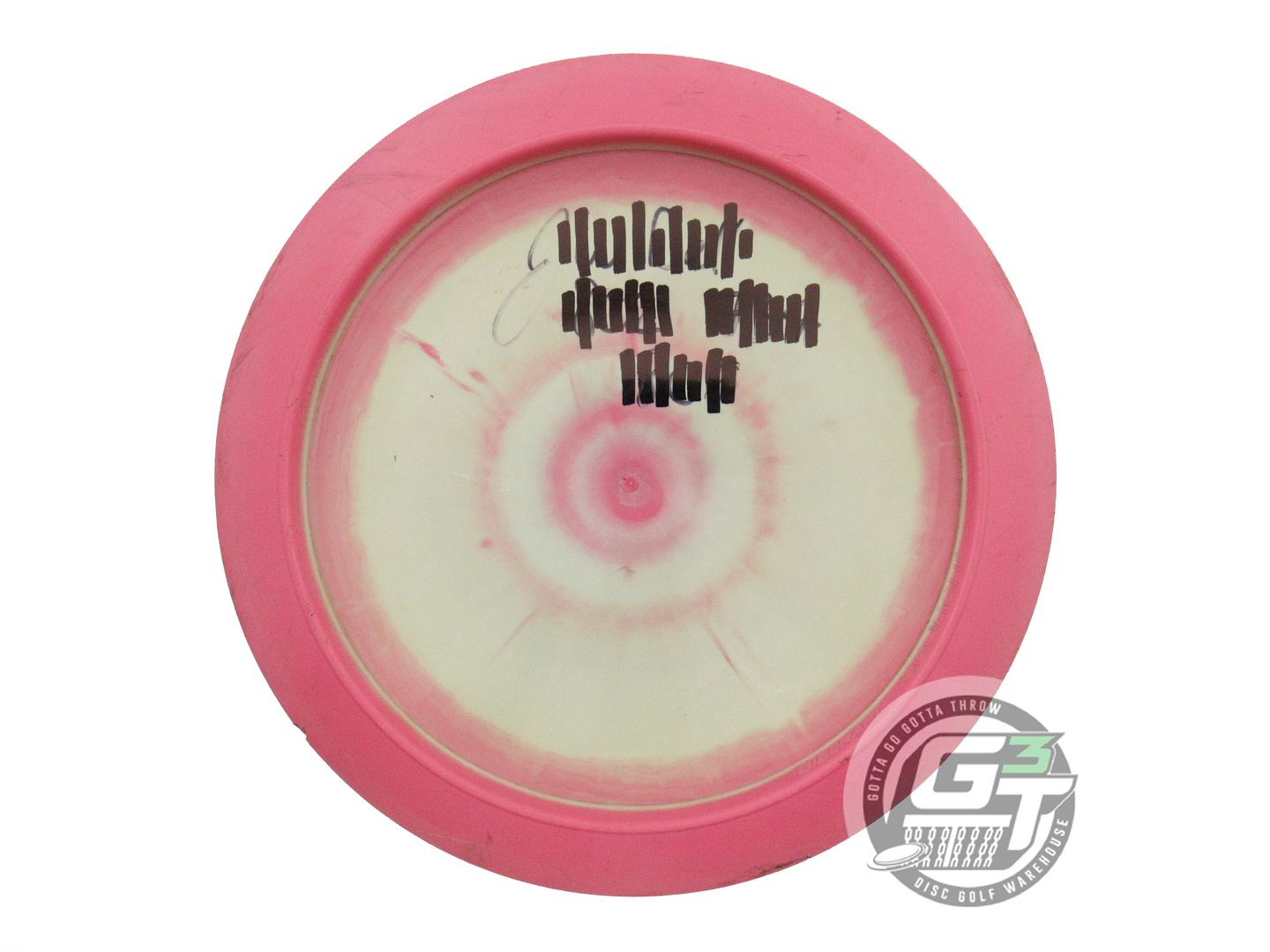USED Discraft ESP Scorch 171g Pink Rainbow Laser Foil Distance Driver Golf Disc