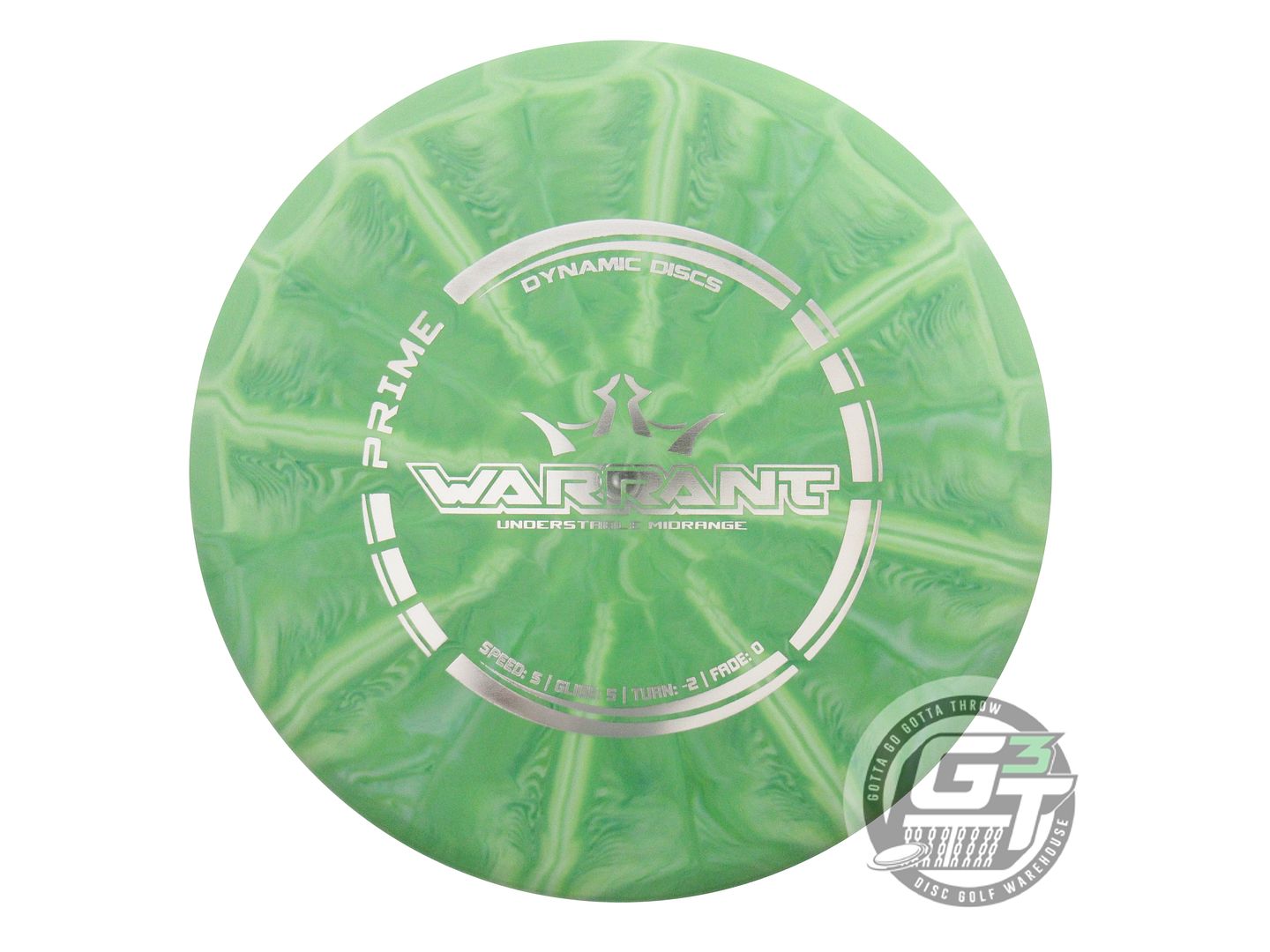 Dynamic Discs Prime Burst Warrant Midrange Golf Disc (Individually Listed)
