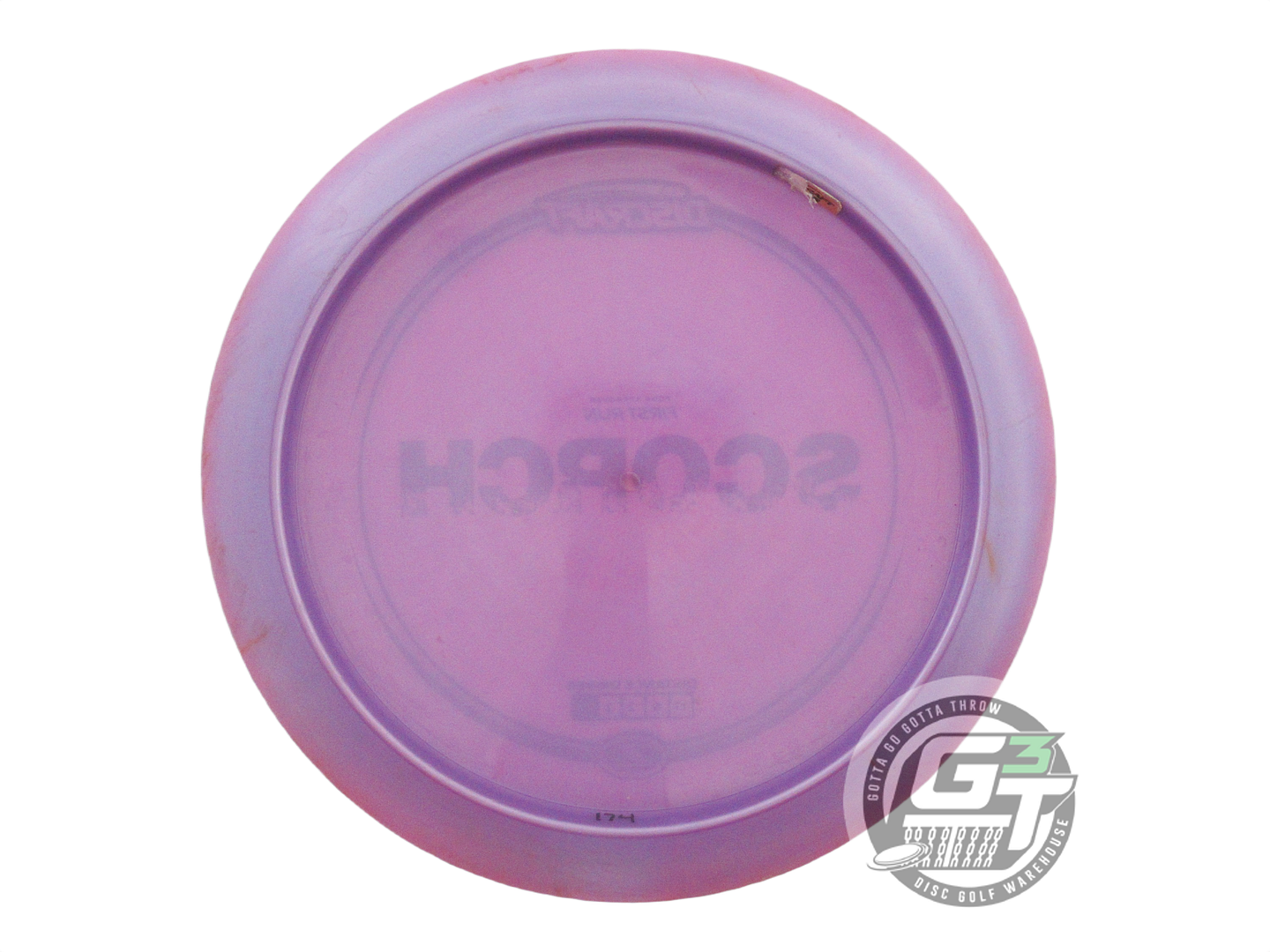 USED Discraft FIRST RUN Z Scorch 174g Purple Teal Foil Distance Driver Golf Disc