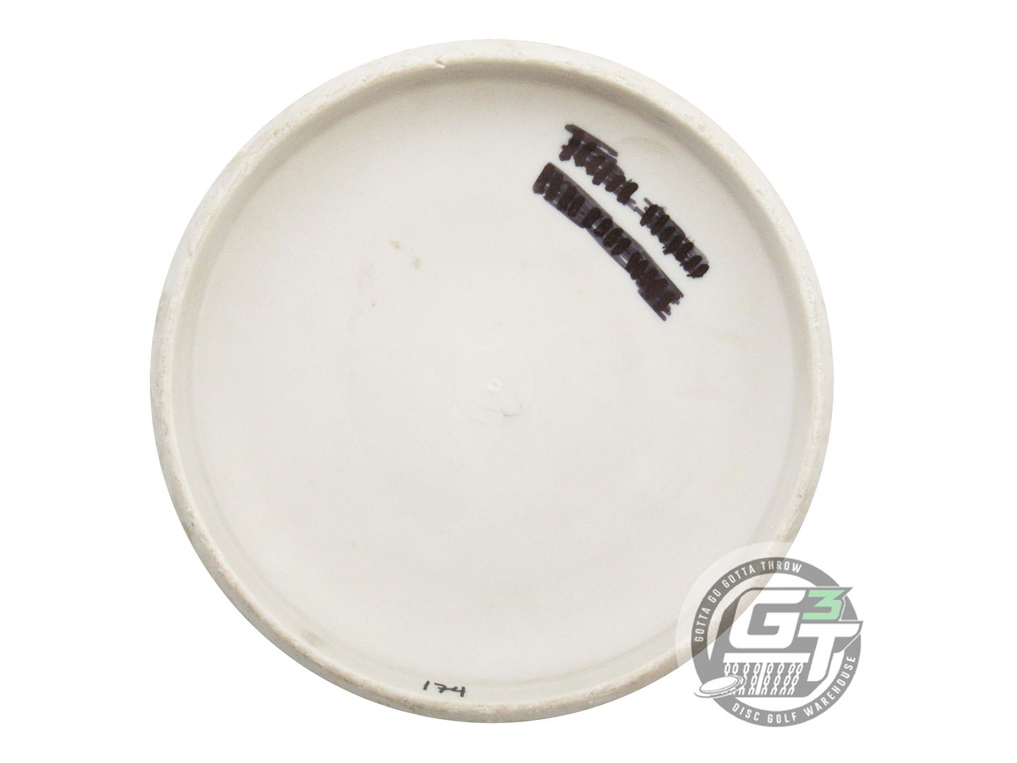 USED Innova DX Aviar 174g Ivory Red Foil Putter Golf Disc