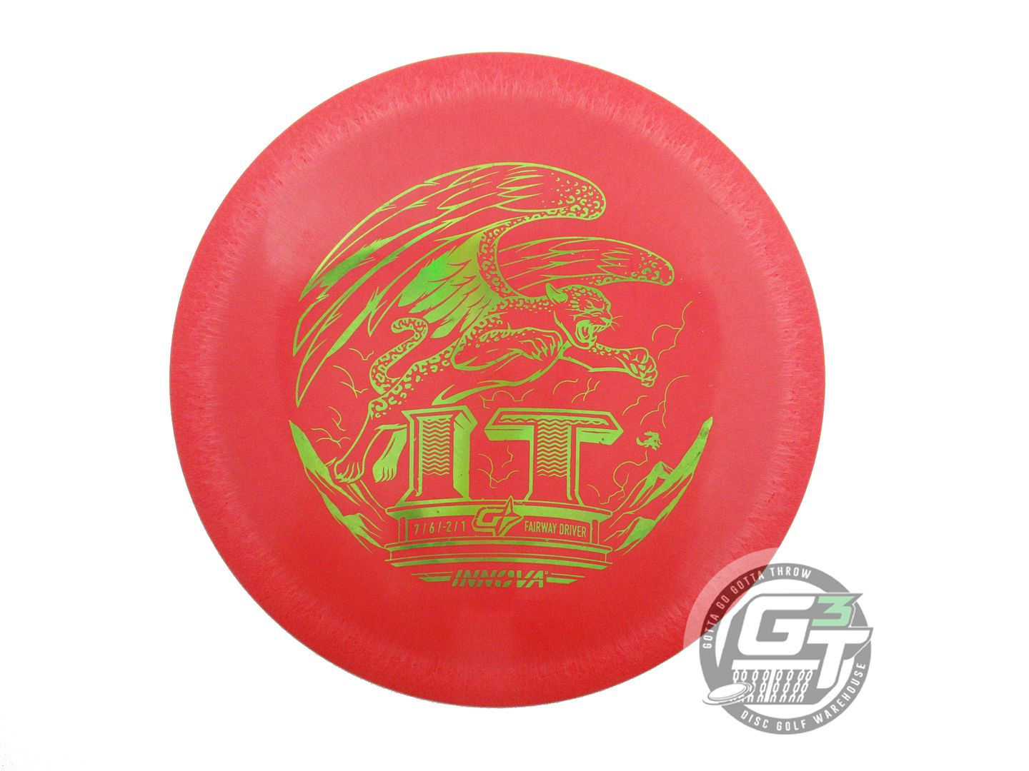 USED Innova GStar IT 149g Red Lime Foil Fairway Driver Golf Disc