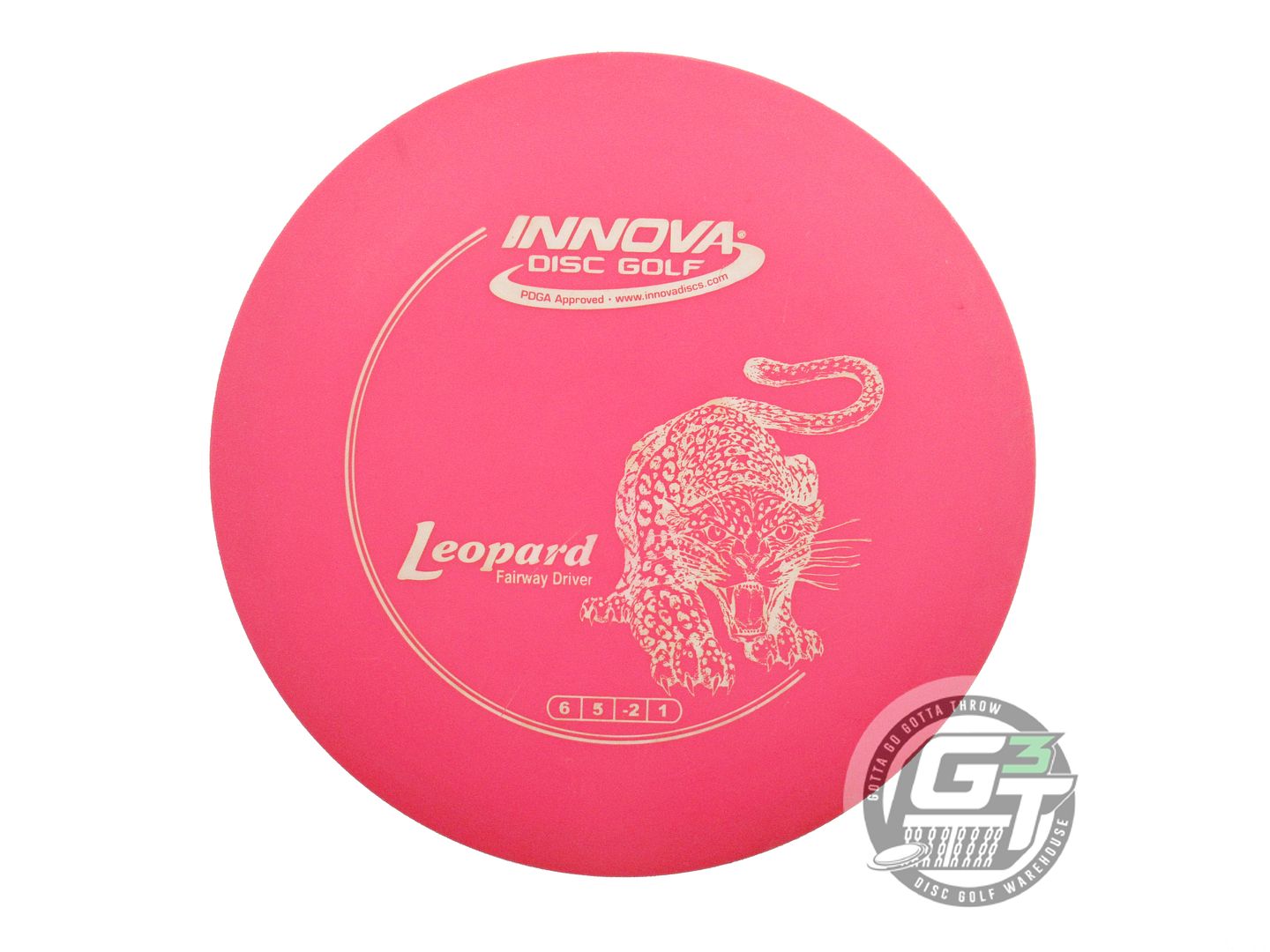 USED Innova DX Leopard 149g Pink White Stamp Fairway Driver Golf Disc