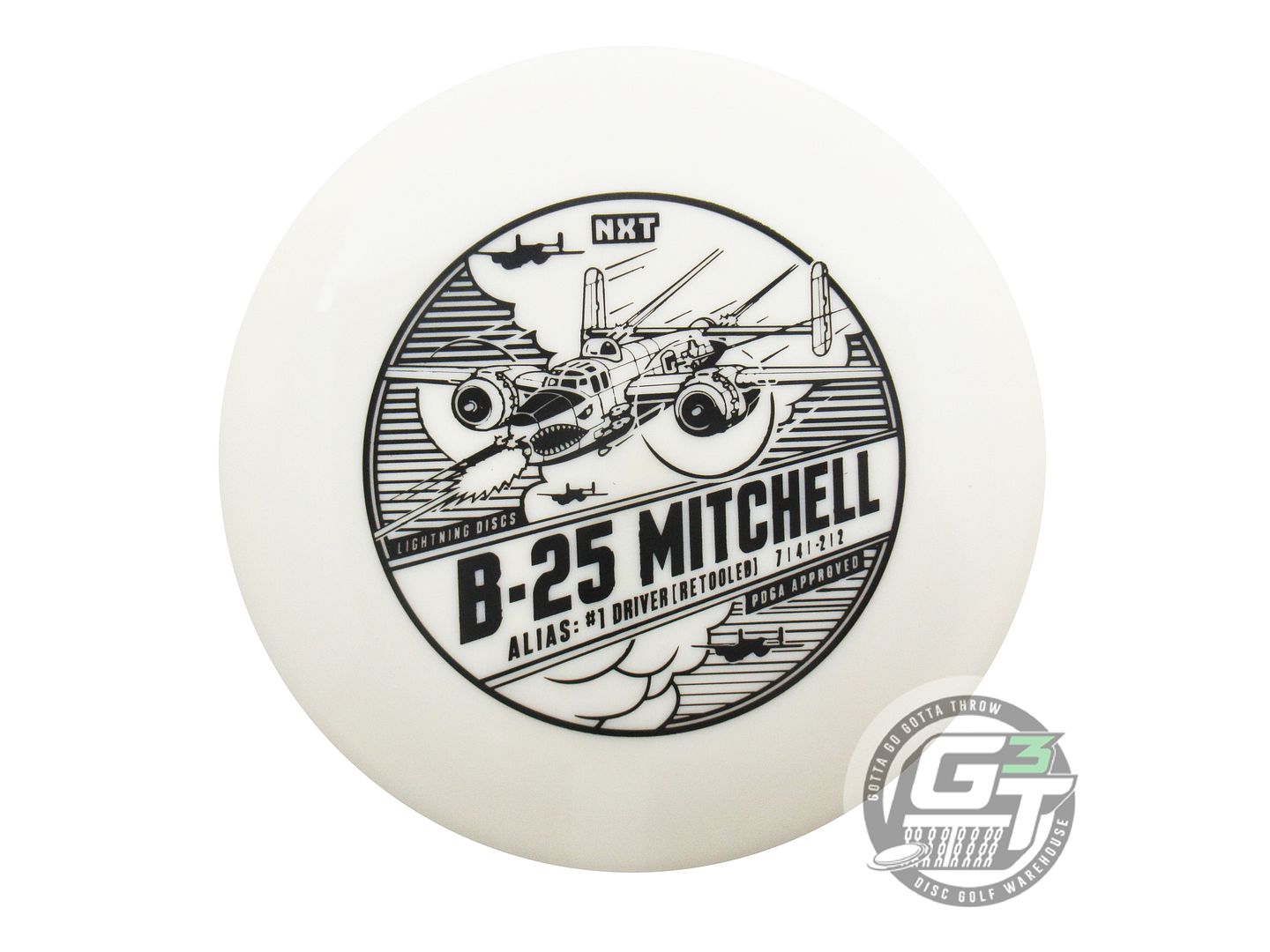 Lightning NXT B-25 Mitchell #1 Driver [Retool] Fairway Driver Golf Disc (Individually Listed)
