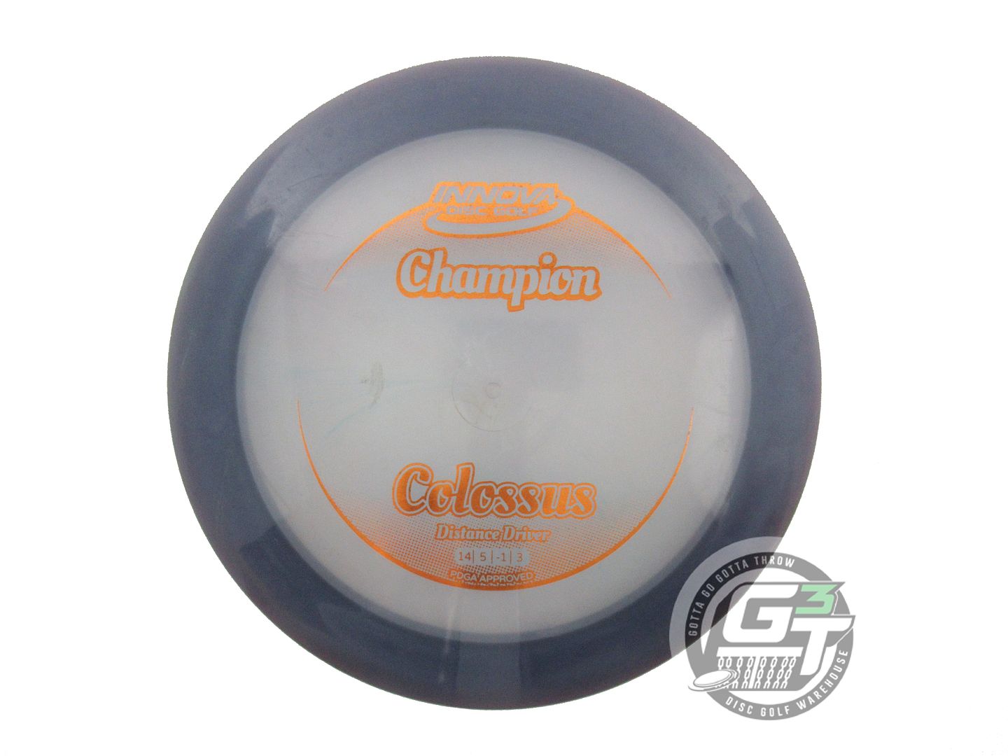 USED Innova Champion Colossus 174g Purple Copper Foil Distance Driver Golf Disc