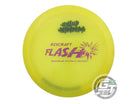 USED Discraft Z Flash 169g Yellow Purple Foil PFN Distance Driver Golf Disc
