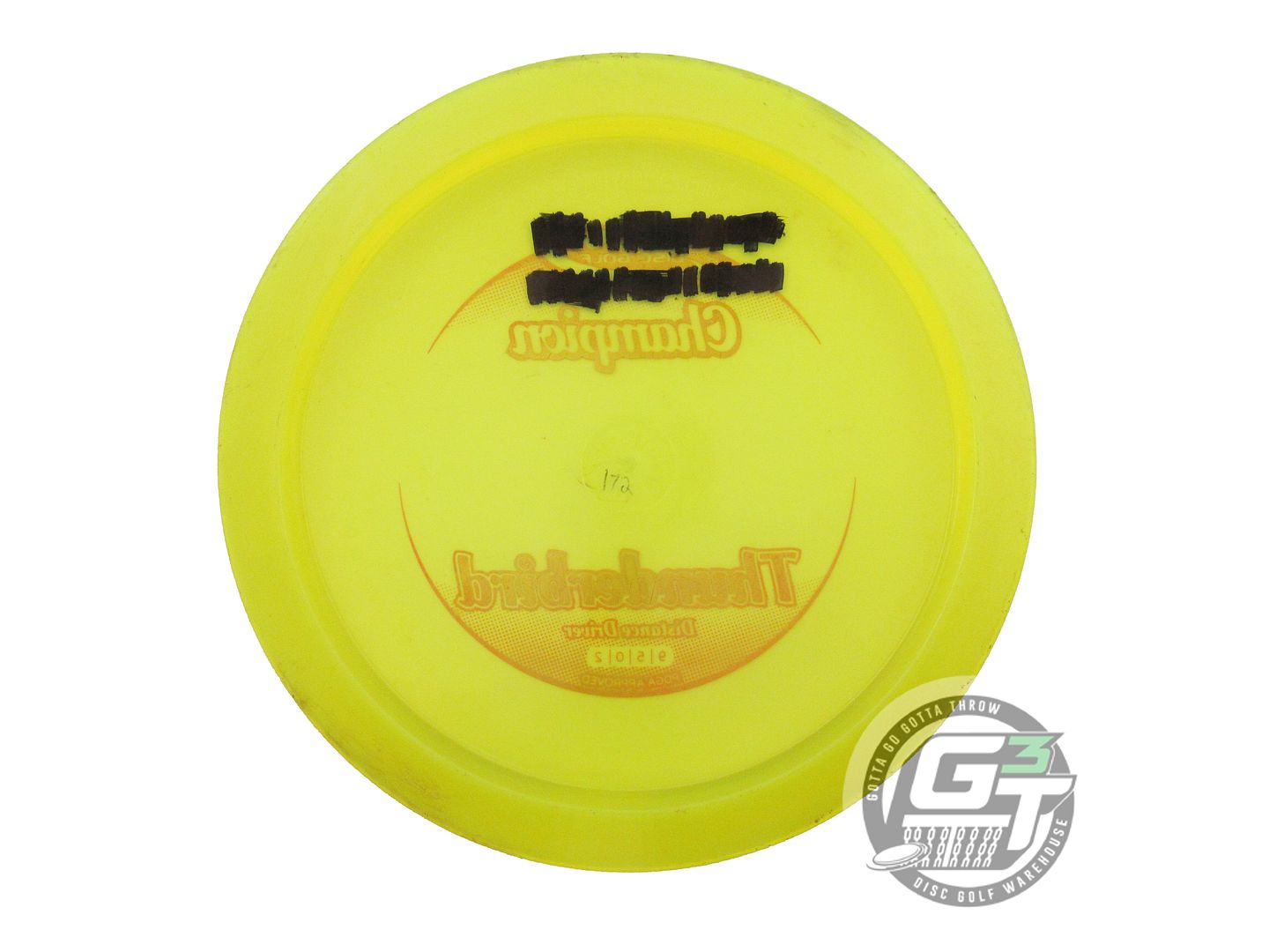 USED Innova Champion Thunderbird 172g Yellow Red Foil Distance Driver Golf Disc