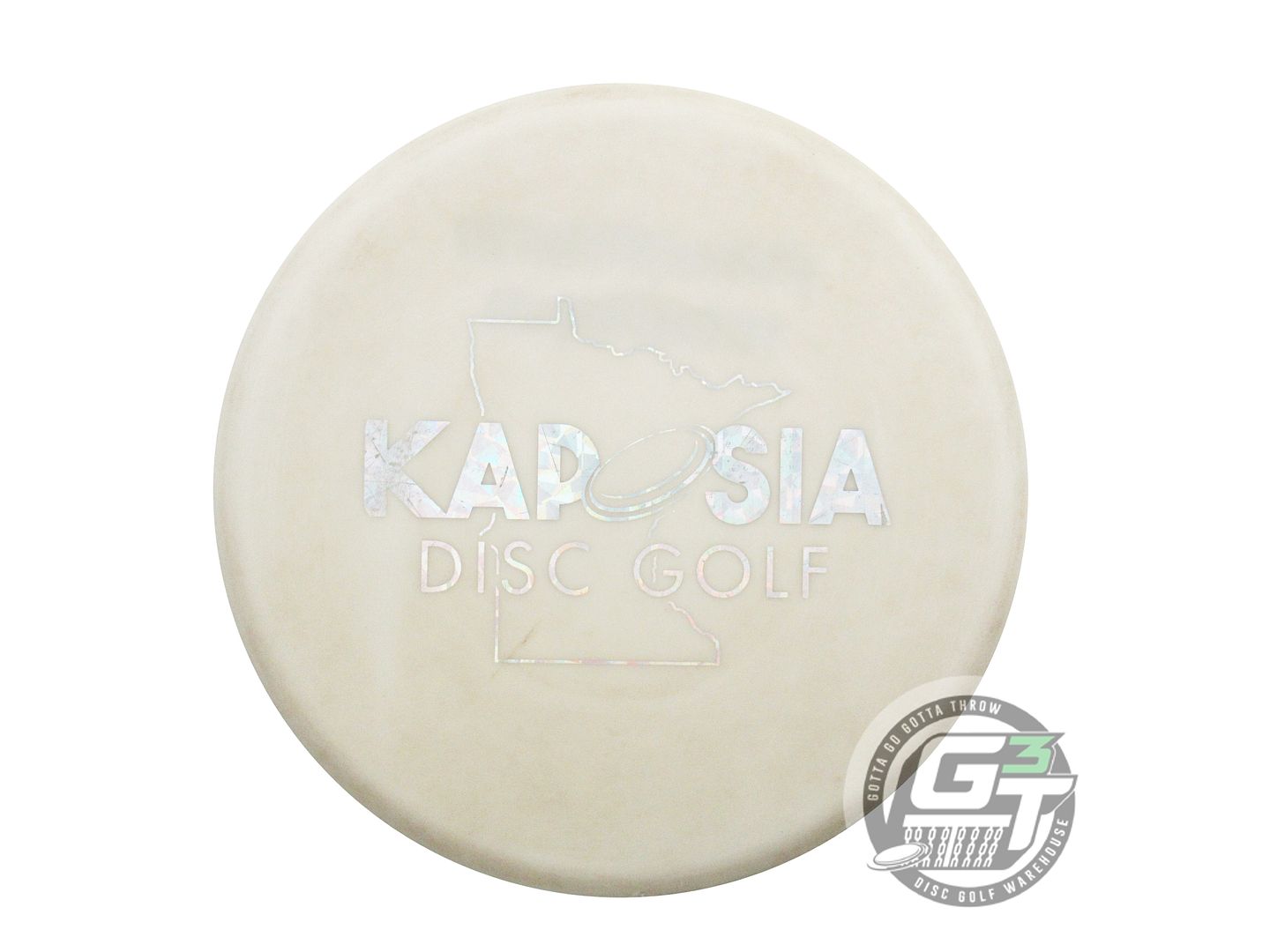 USED Innova [KAPOSIA] DX Aviar3 168g Ivory Silver Shatter Putter Golf Disc