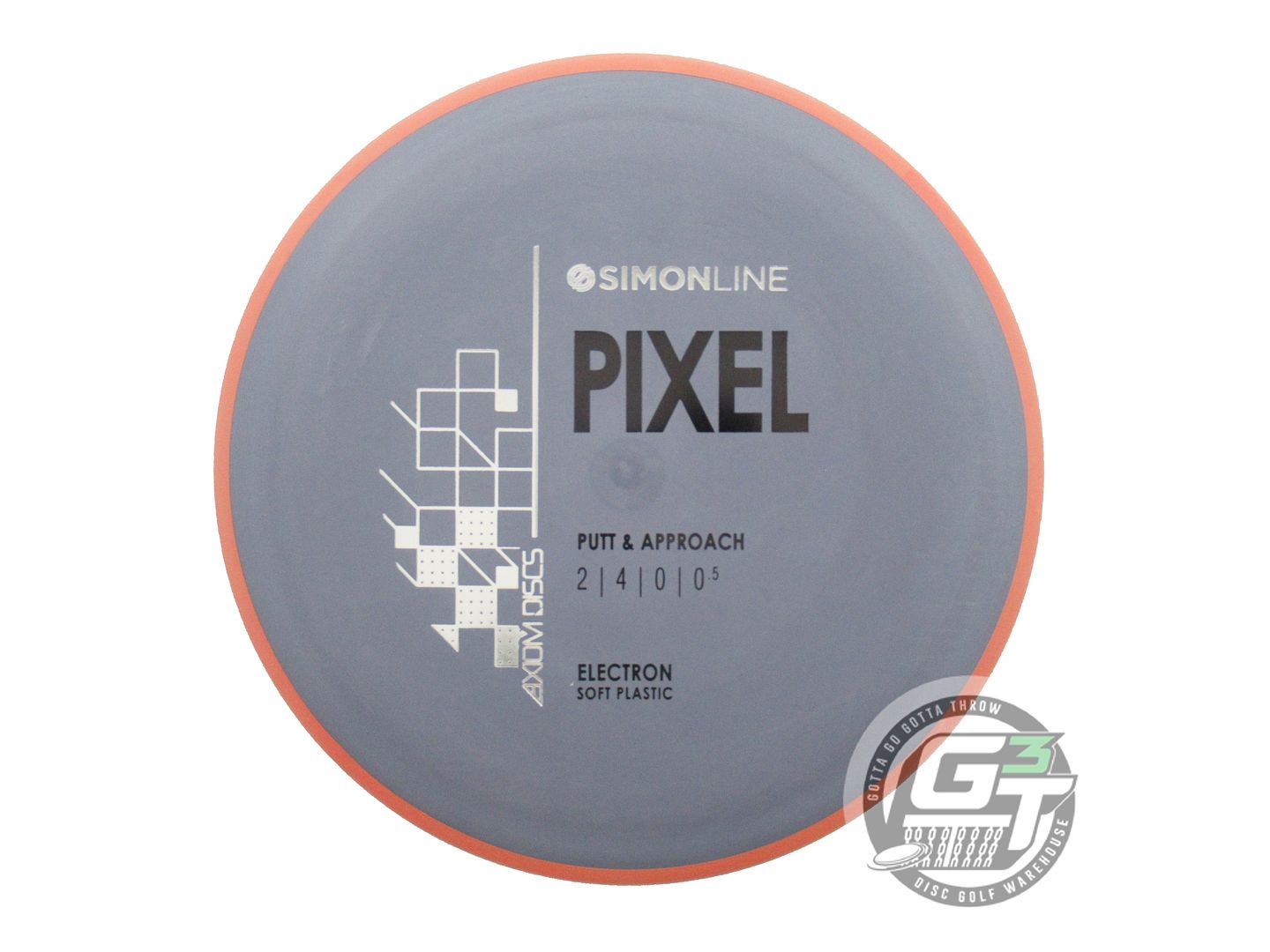 Axiom Simon Lizotte Simon Line Electron Soft Pixel Putter Golf Disc (Individually Listed)