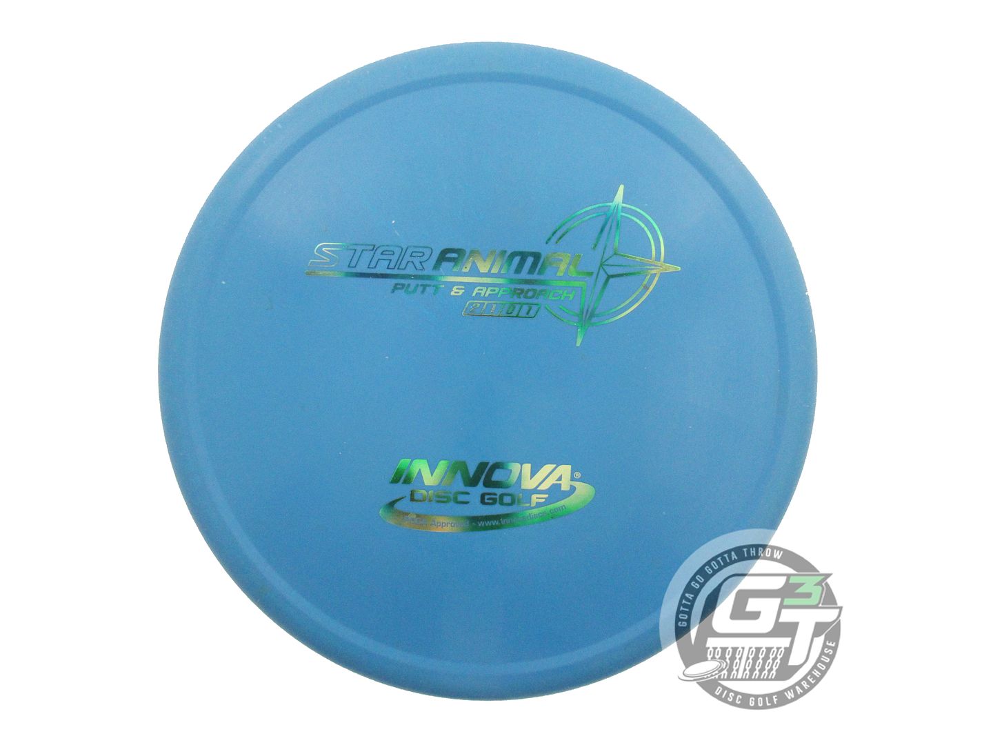 USED Innova Star Animal 175g Blue Green Cloud Foil Midrange Golf Disc