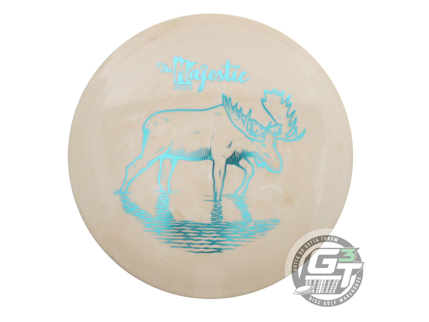 USED Clash Discs Steady Cookie 177g Peach Aqua Foil Fairway Driver Golf Disc