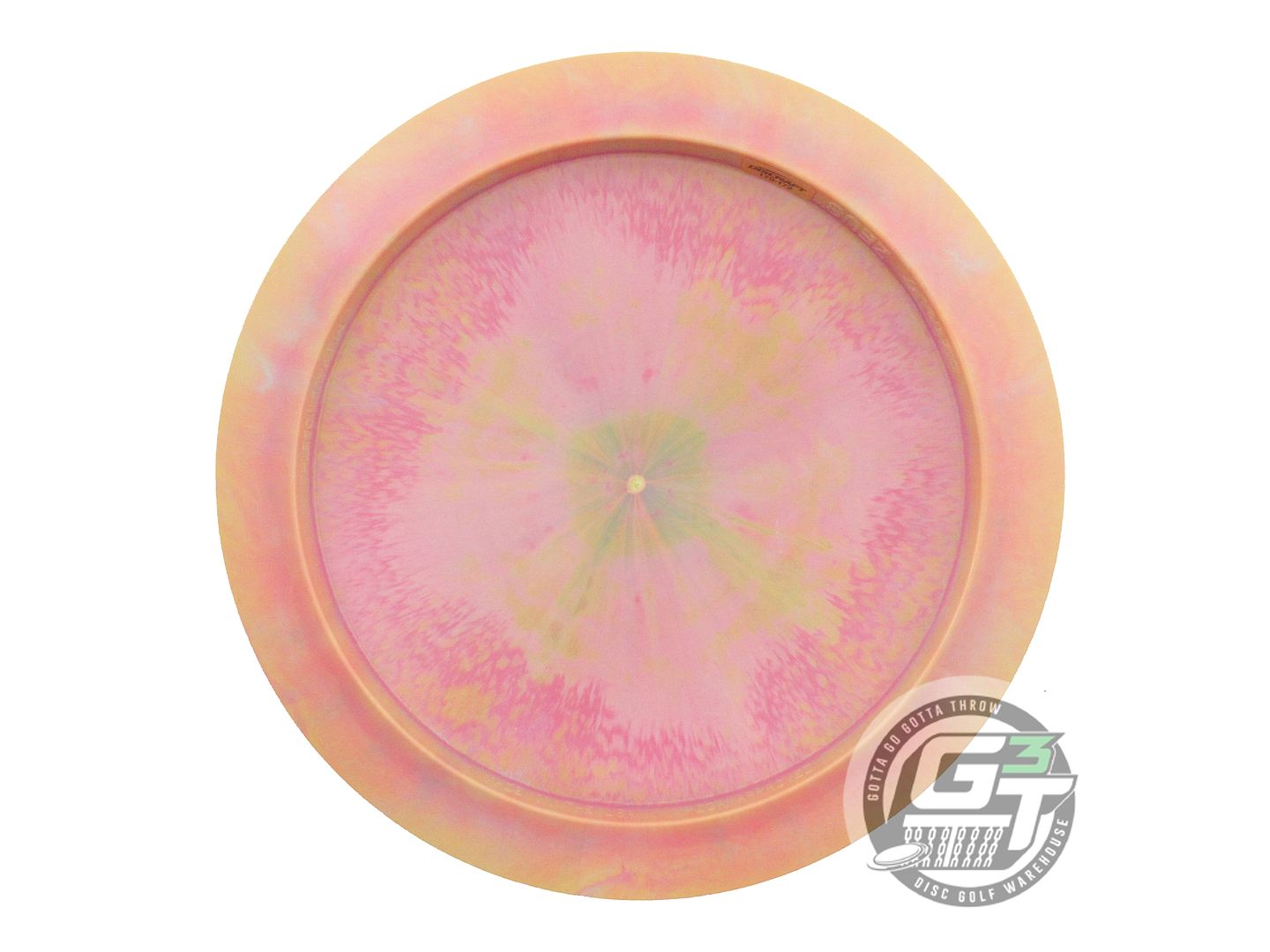 NOS Discraft [McBETH] ESP Zeus 173g Pink-Yellow Flower Foil Driver Golf Disc