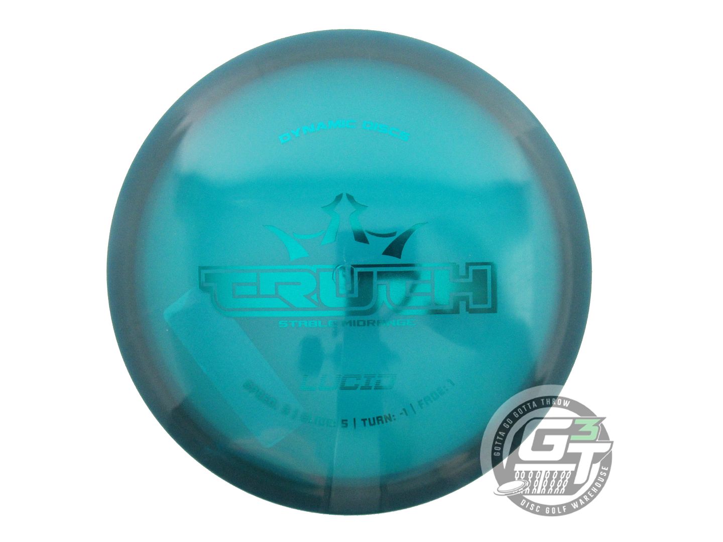 Dynamic Discs Lucid Truth Midrange Golf Disc (Individually Listed)