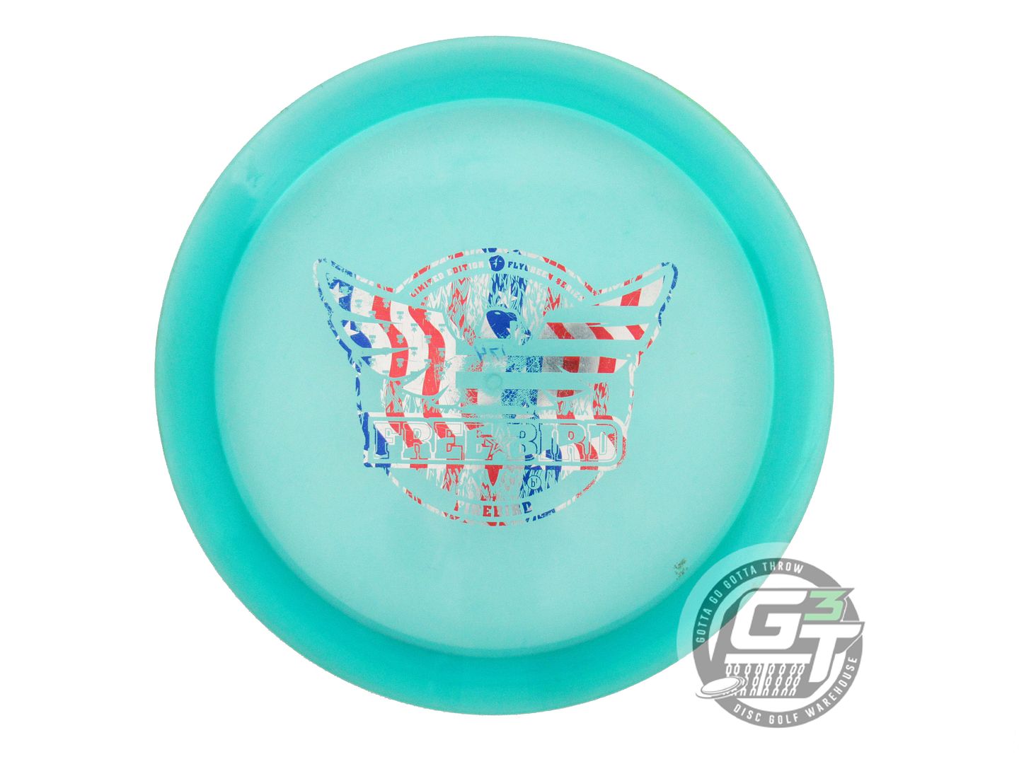 USED Innova Champion Firebird 174g Seafoam Flag Foil Distance Driver Golf Disc