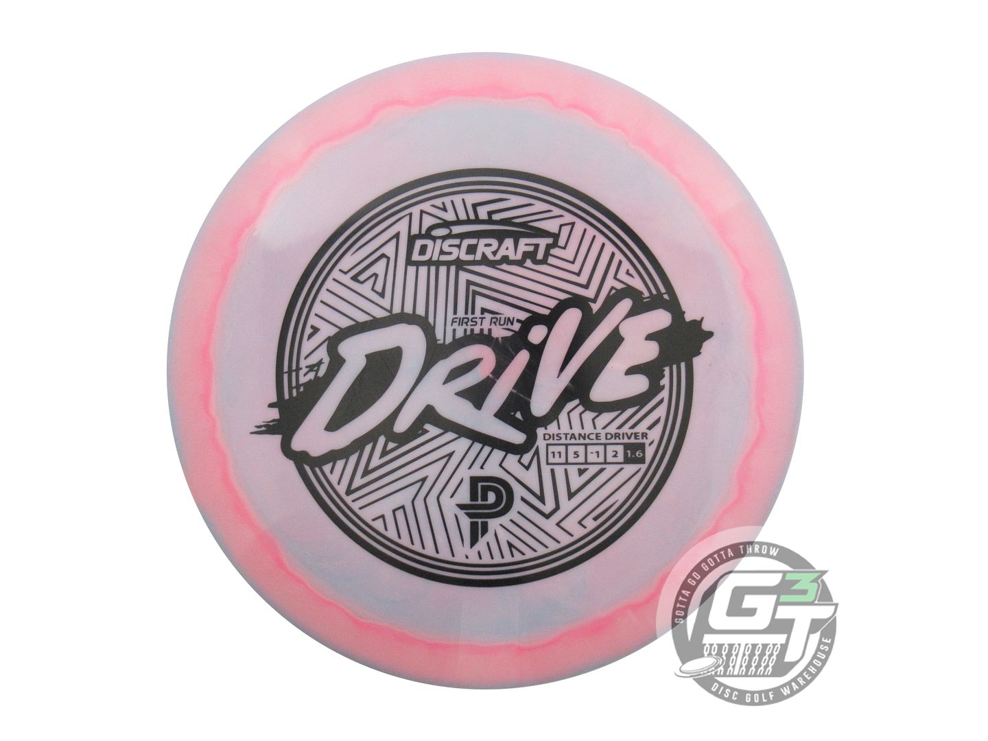 USED Discraft FIRST RUN [PIERCE] ESP Drive 174g Pink-Lilac Distance Driver Disc