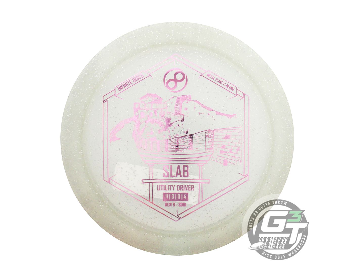 Infinite Discs Metal Flake C-Blend Slab Distance Driver Golf Disc (Individually Listed)