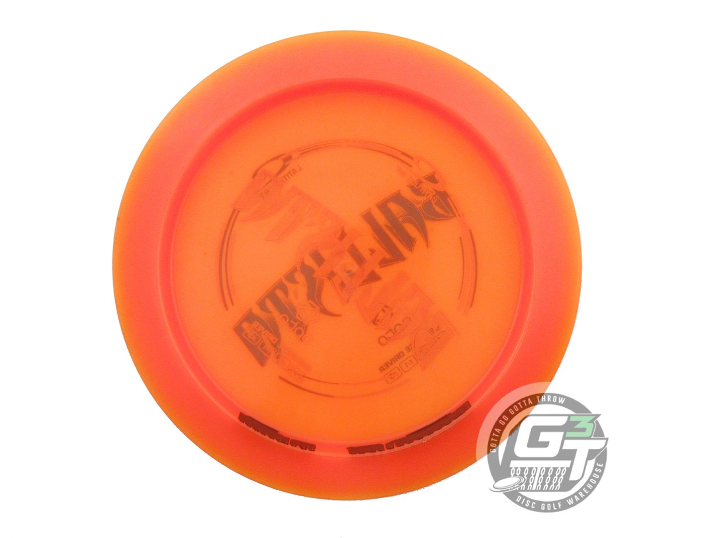 USED Latitude 64 X-OUT Opto Ballista 168g Orange Distance Driver Golf Disc