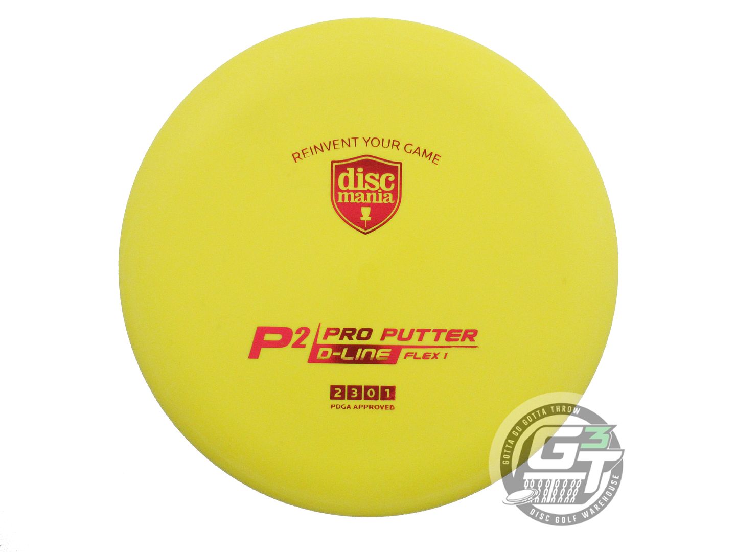 Discmania Originals D-Line Flex 1 P2 Pro Putter Golf Disc (Individually Listed)