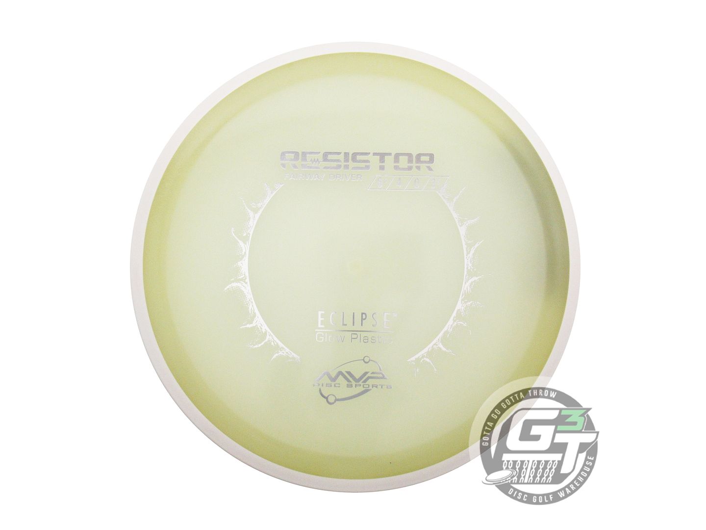 USED MVP Disc Sports Eclipse Proton Resistor 173g Glow Fairway Driver Golf Disc