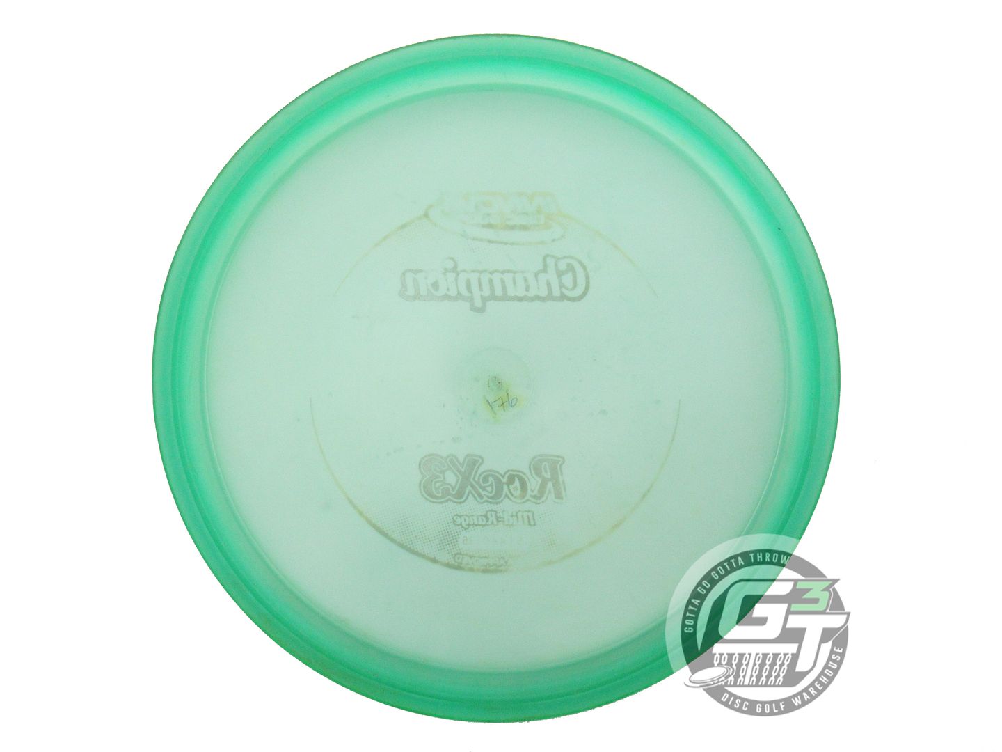 USED Innova Champion RocX3 176g Green Gold Foil Midrange Golf Disc
