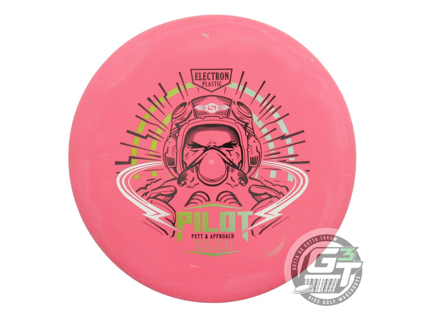 USED Streamline Discs Electron Pilot 174g Pink Putter Golf Disc