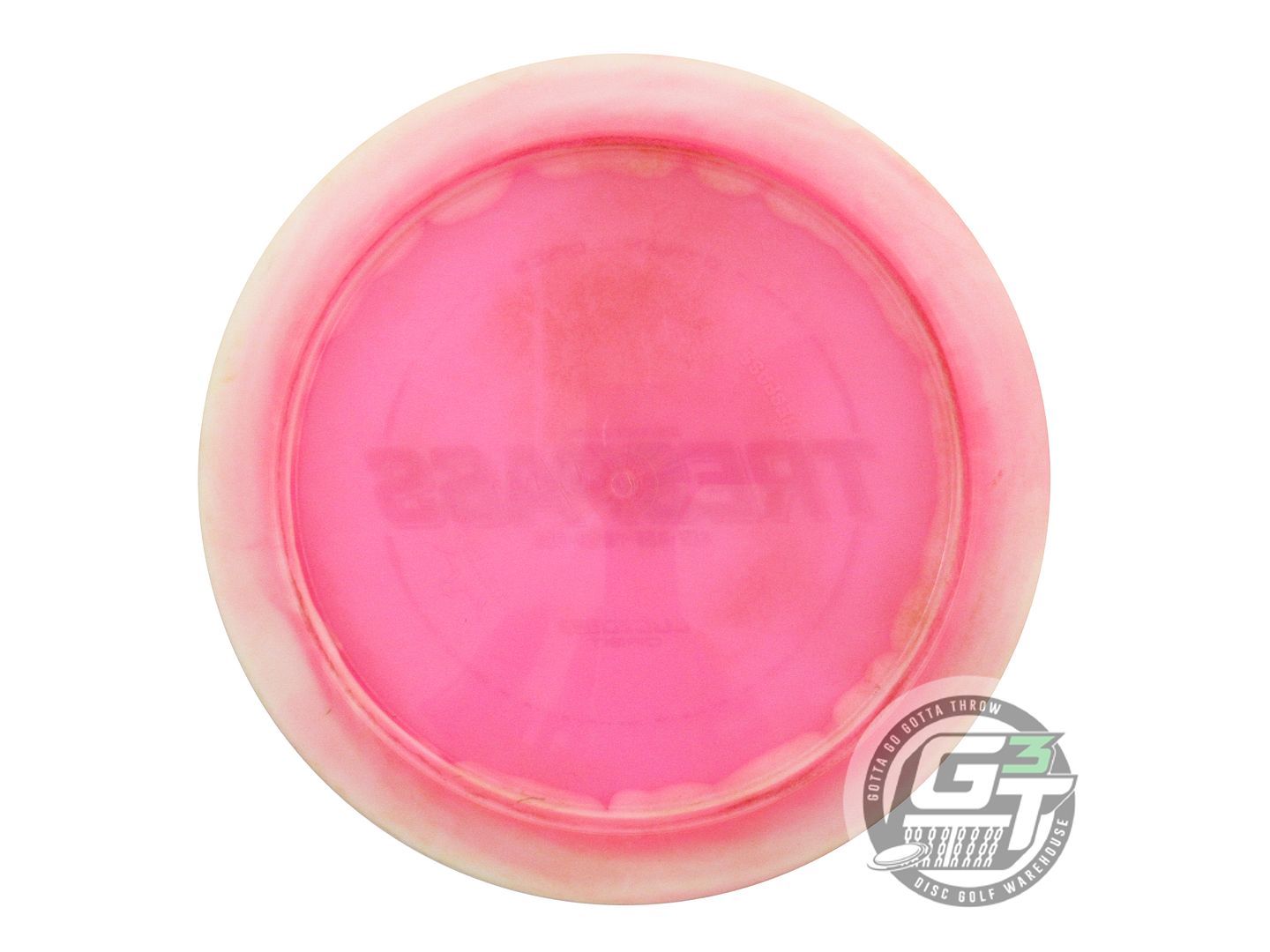 USED Dynamic Discs Lucid Ice Orbit Trespass 175g Pink Distance Driver Golf Disc