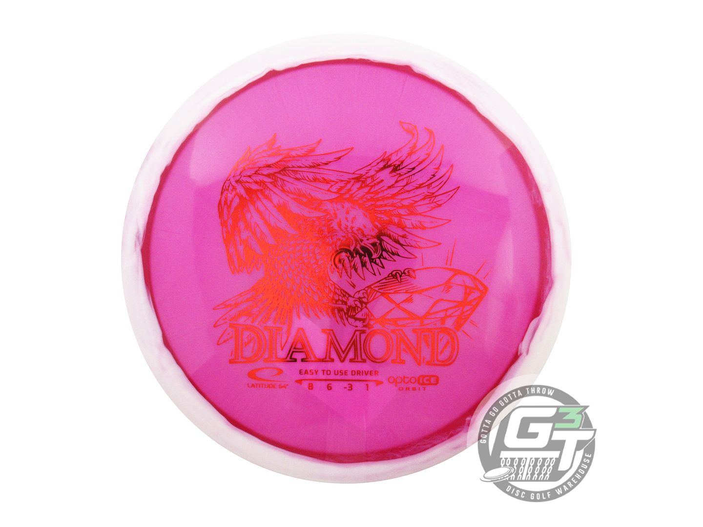 Latitude 64 Opto Ice Orbit Diamond Fairway Driver Golf Disc (Individually Listed)