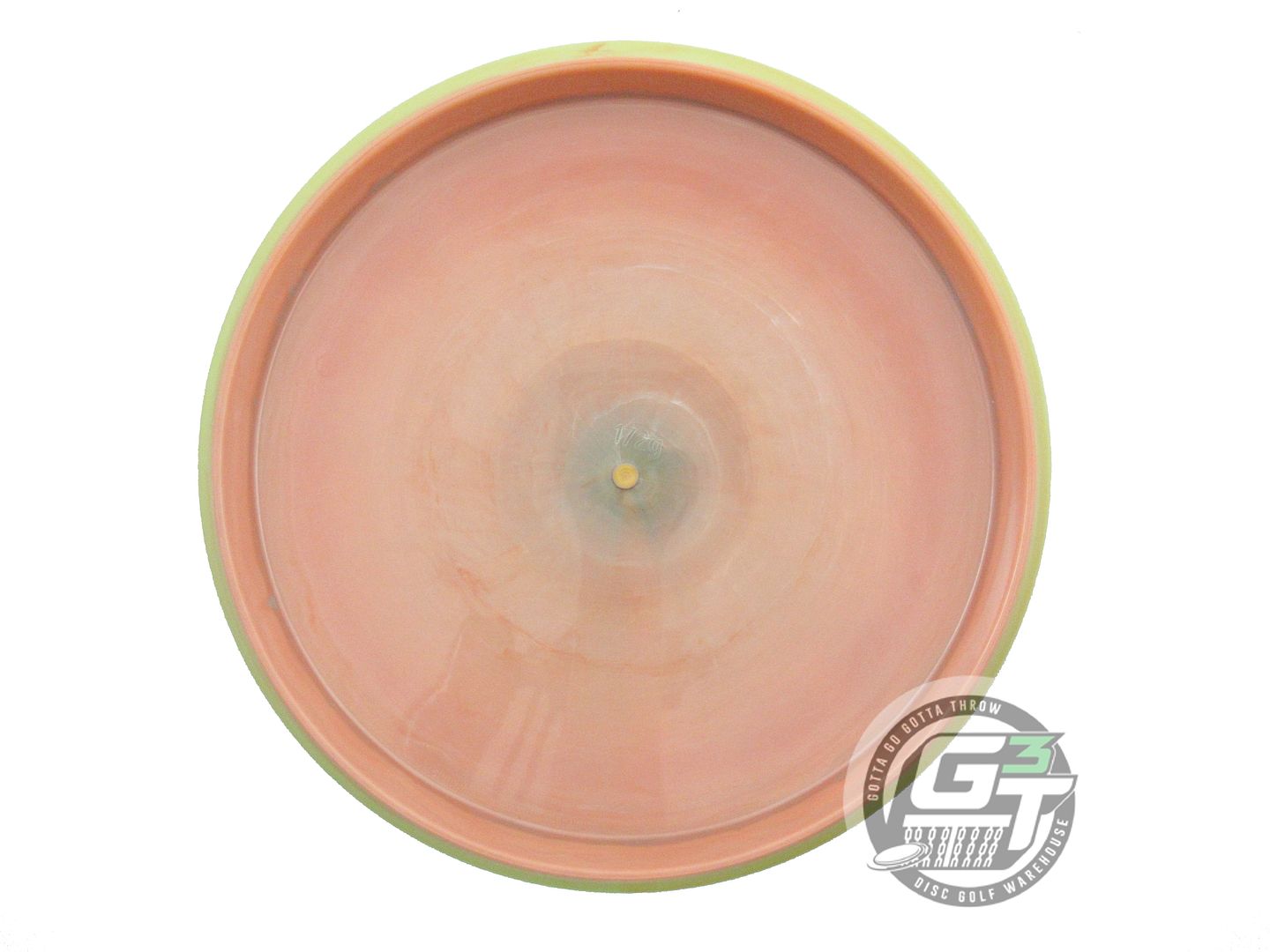 USED Axiom Discs Neutron Envy 172g Peach Yellow Rim Putter Golf Disc