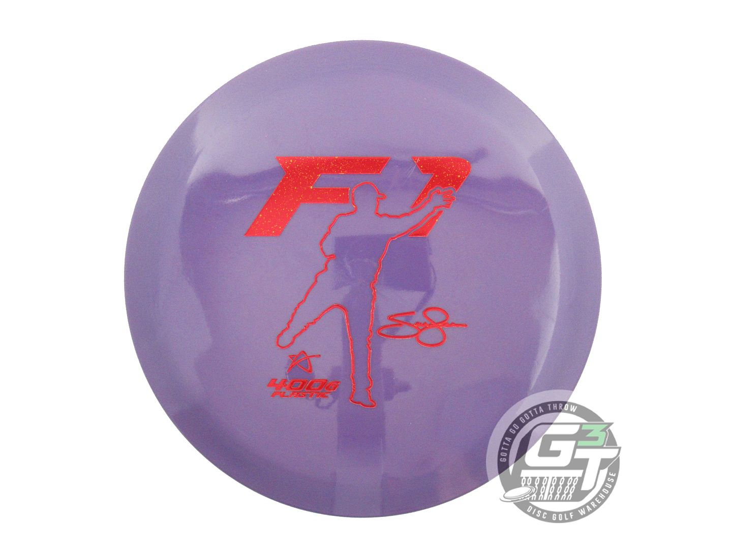 USED Prodigy Discs 400G F1 173g Purple Red Foil Fairway Driver Golf Disc