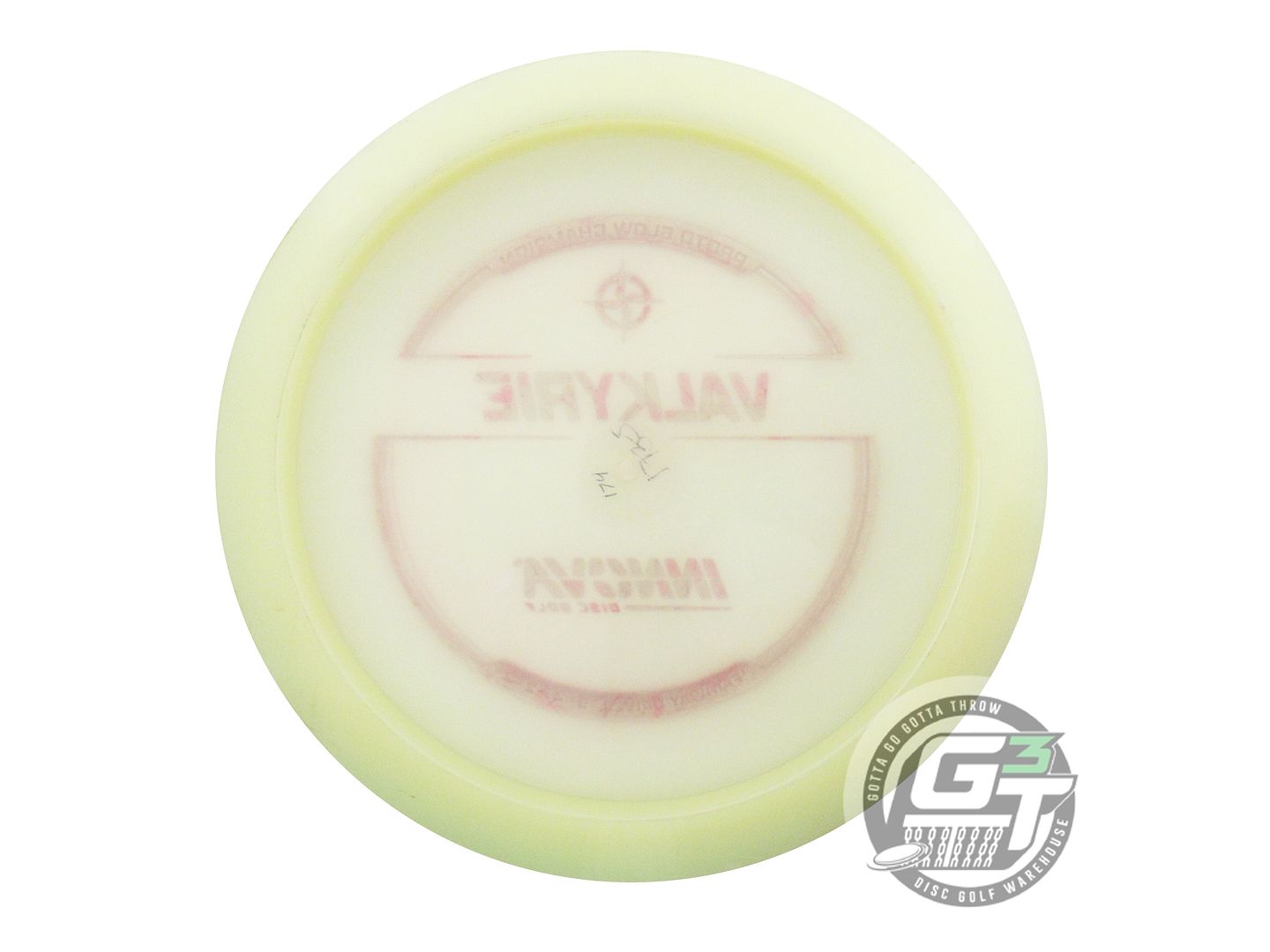 USED Innova PROTO Champion Glow Valkyrie 174g Red Foil Distance Driver Golf Disc