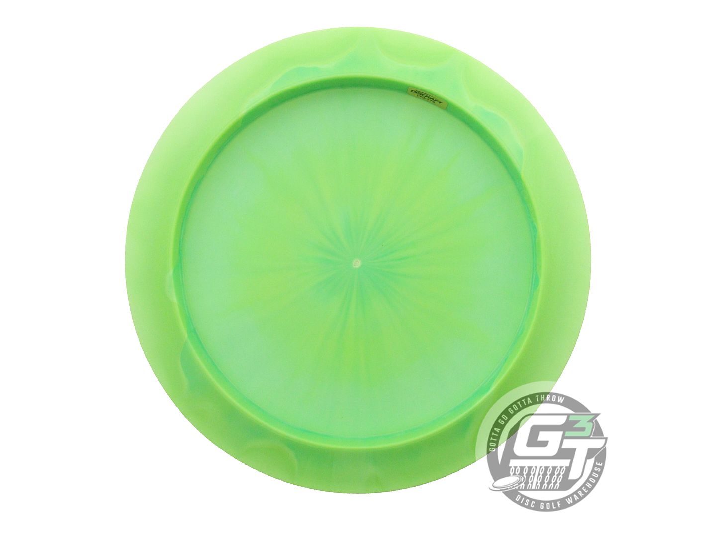 NOS Discraft ESP Nuke OS 175g Lime White Stamp Distance Driver Golf Disc