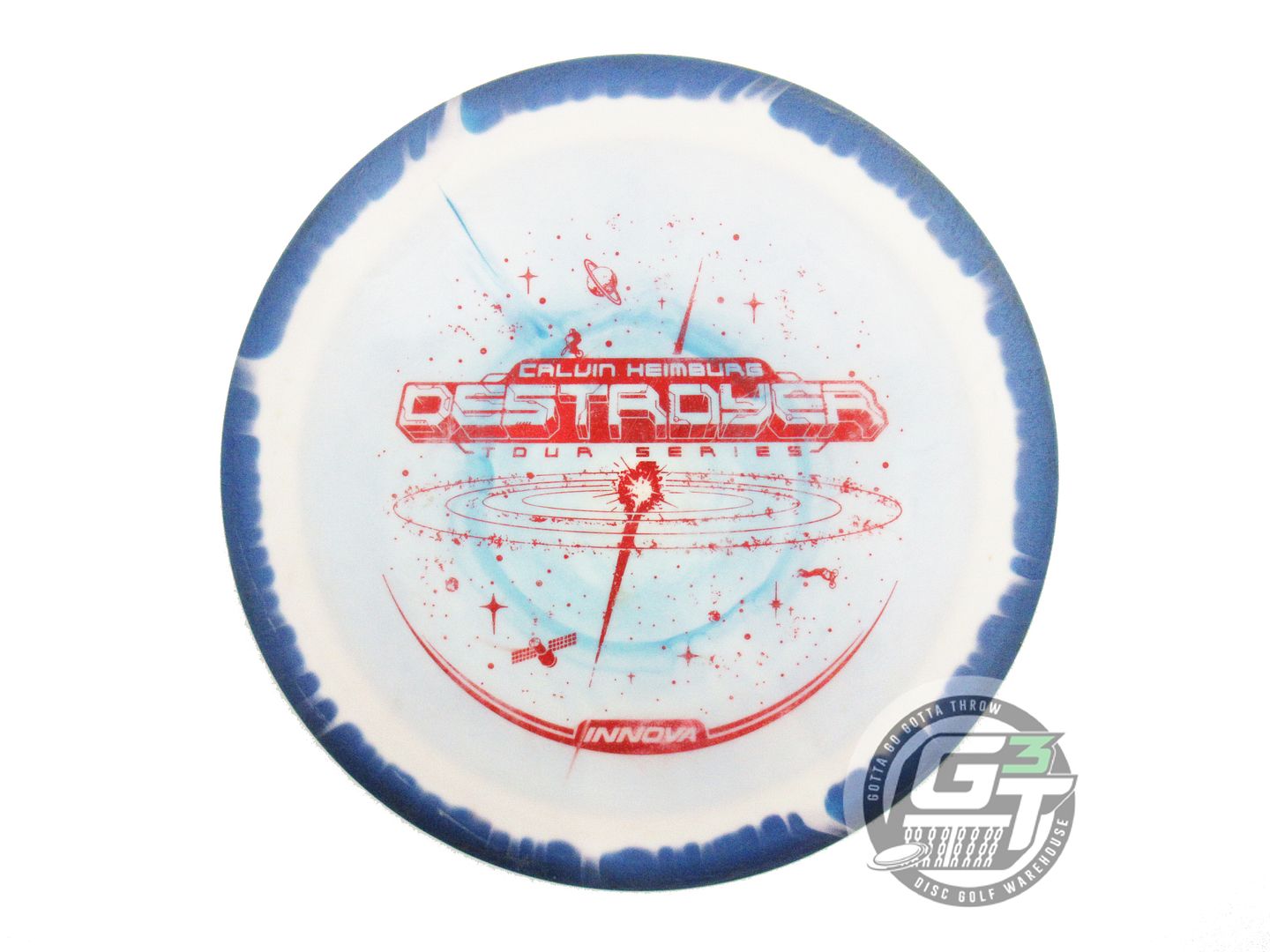 USED Innova [HEIMBURG] Halo Star Destroyer 174g Blue-White Driver Golf Disc